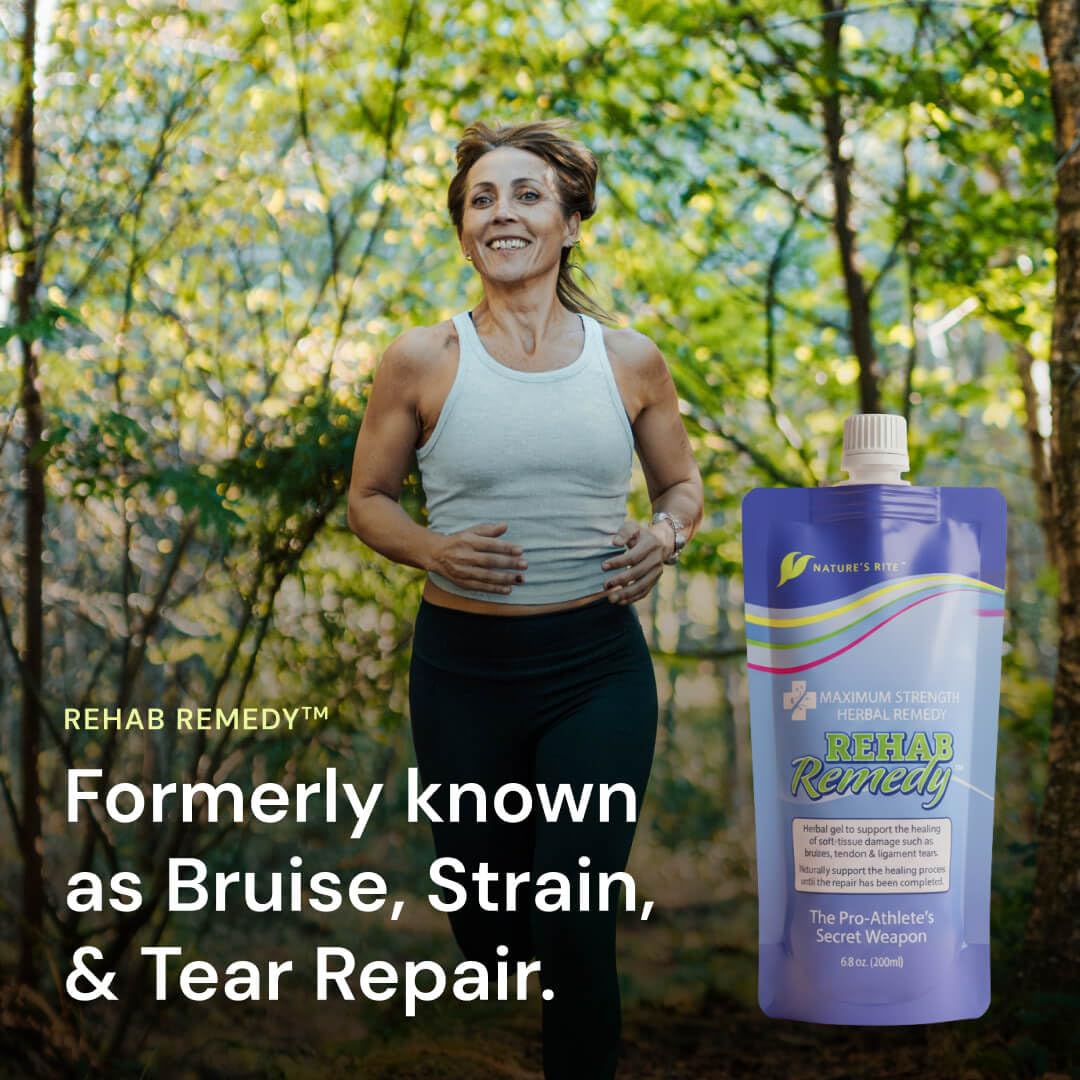 Nature's Rite Rehab Remedy Gel, 6.8 OZ (200ML), Soothing, Fast Acting, Non-Greasy Muscle Relief with Natural Ingredients Nature's Rite Au supplements