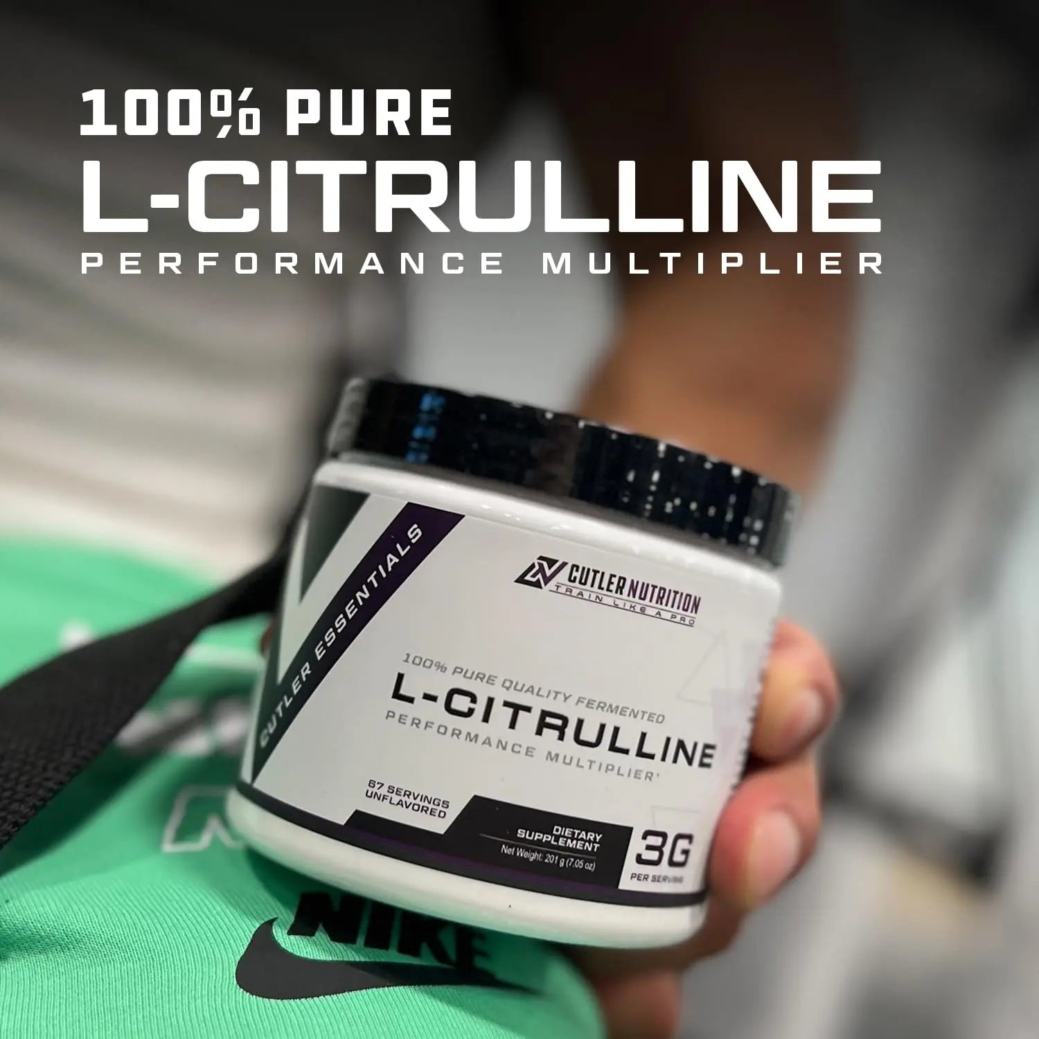 Cutler Nutrition Jay Essentials 100% Pure L-Citrulline Powder Unflavored 3g Per Serving Cutler Nutrition Au supplements