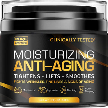 Men's Face Cream Moisturizer - Anti-Aging Cream For Men, Collagen, Retinol & Hyaluronic PURE RESEARCH Au supplements