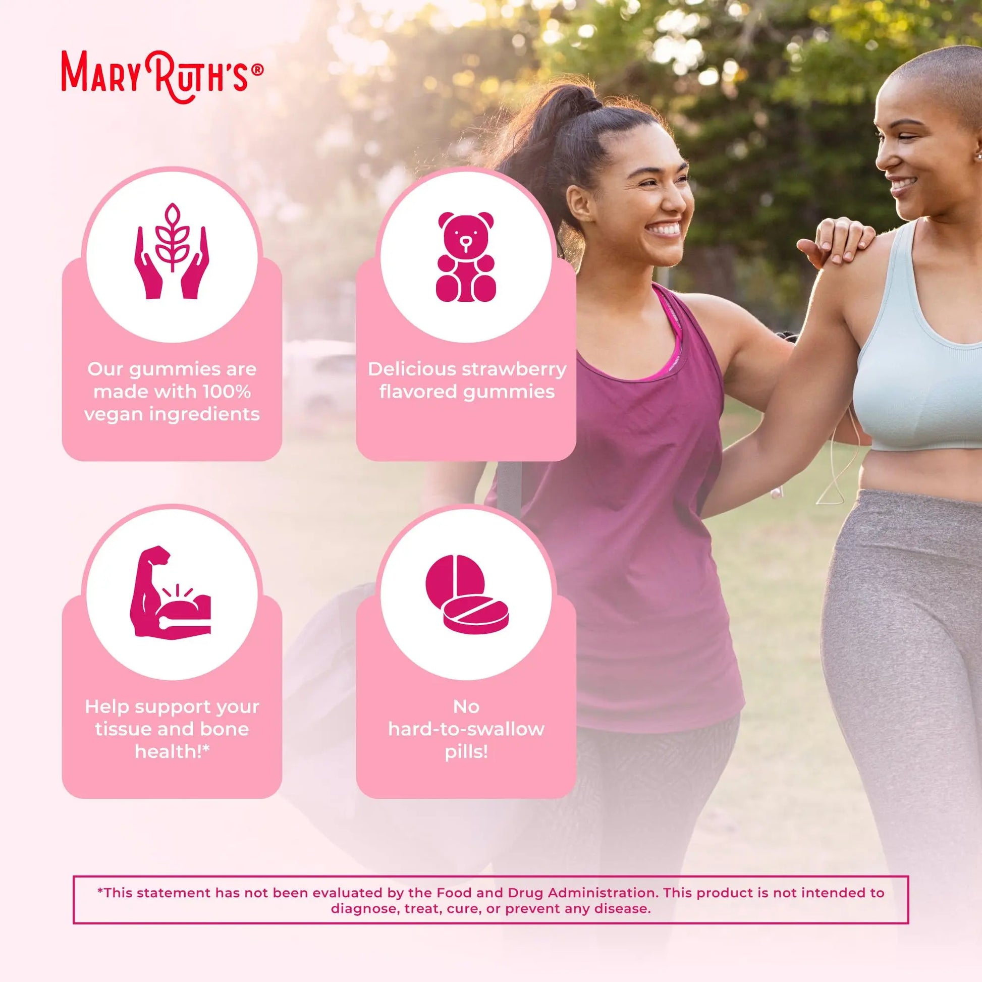 MaryRuth Organics Women's Immune Support Multivitamin Gummies | Ages 14+ | Skin Health | Gummy Vitamins for Women | Sugar-Free | Vegan | Non-GMO | 60 Count MARYRUTH'S Au supplements