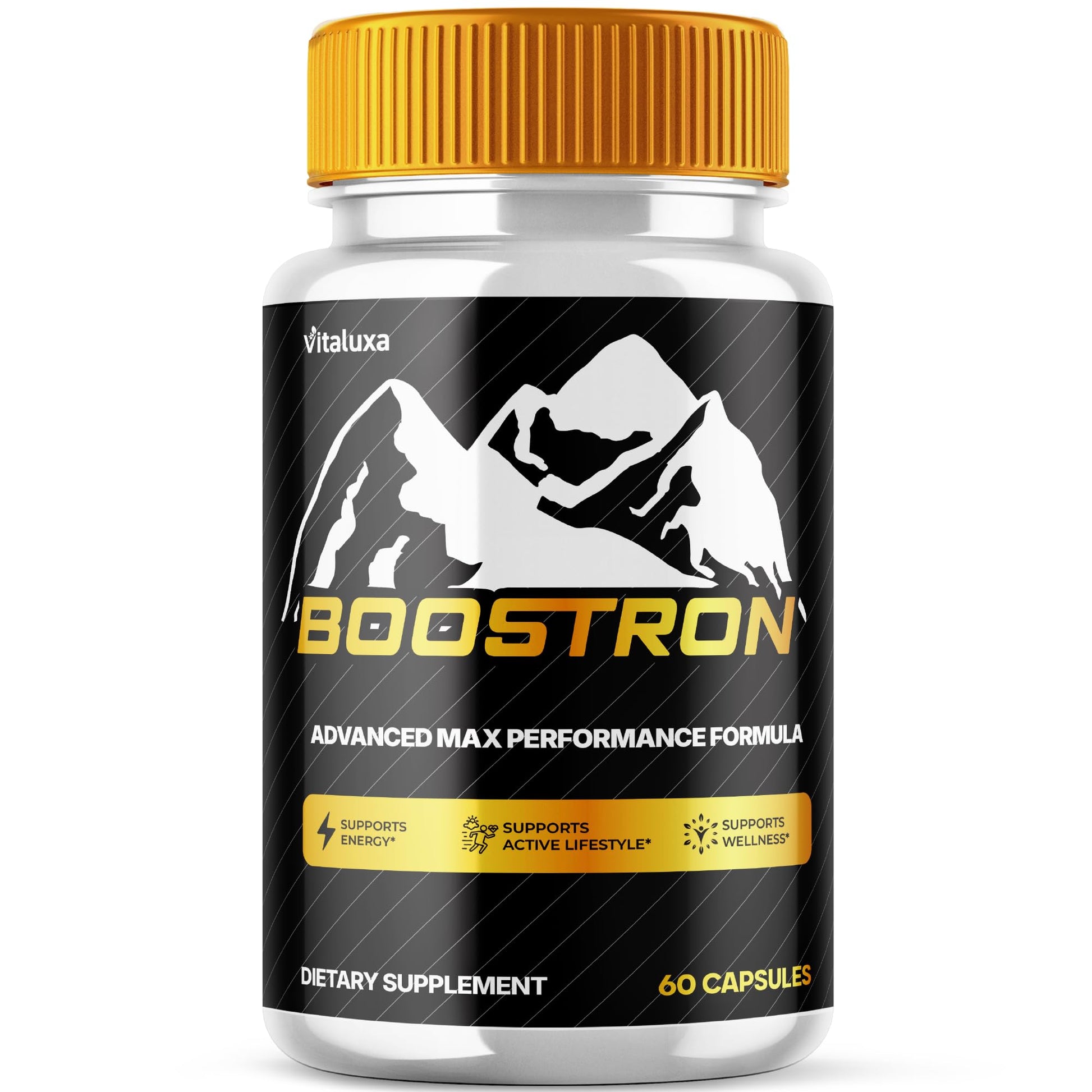 Boostron Capsules, Boostron Supplement Pills - Boostrom Maximum Strength Performance Blend Premium Advanced Formula All Natural Ingredients for Advanced Health Vitamin Support Reviews (60 Capsules) Vitaluxa Au supplements