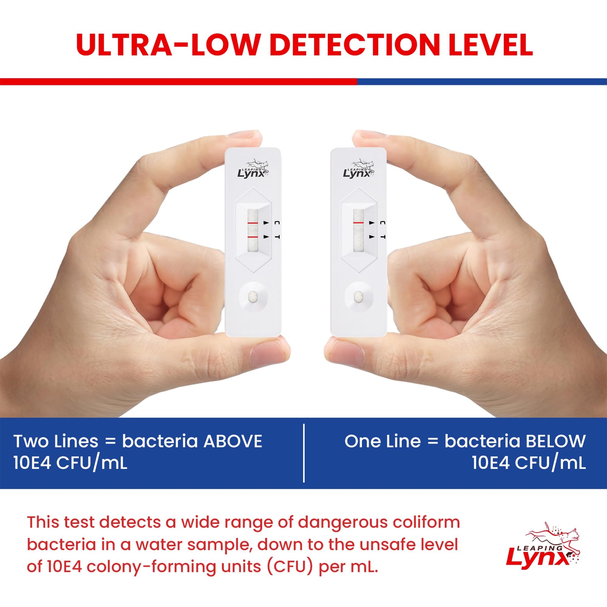 Bacteria Water Test Kit – Coliform, E. coli & Salmonella Detection for Well & Tap Water | Rapid Home Drinking Water Screening Kit with Lab-Quality Results | Leaping Lynx Leaping Lynx Au supplements