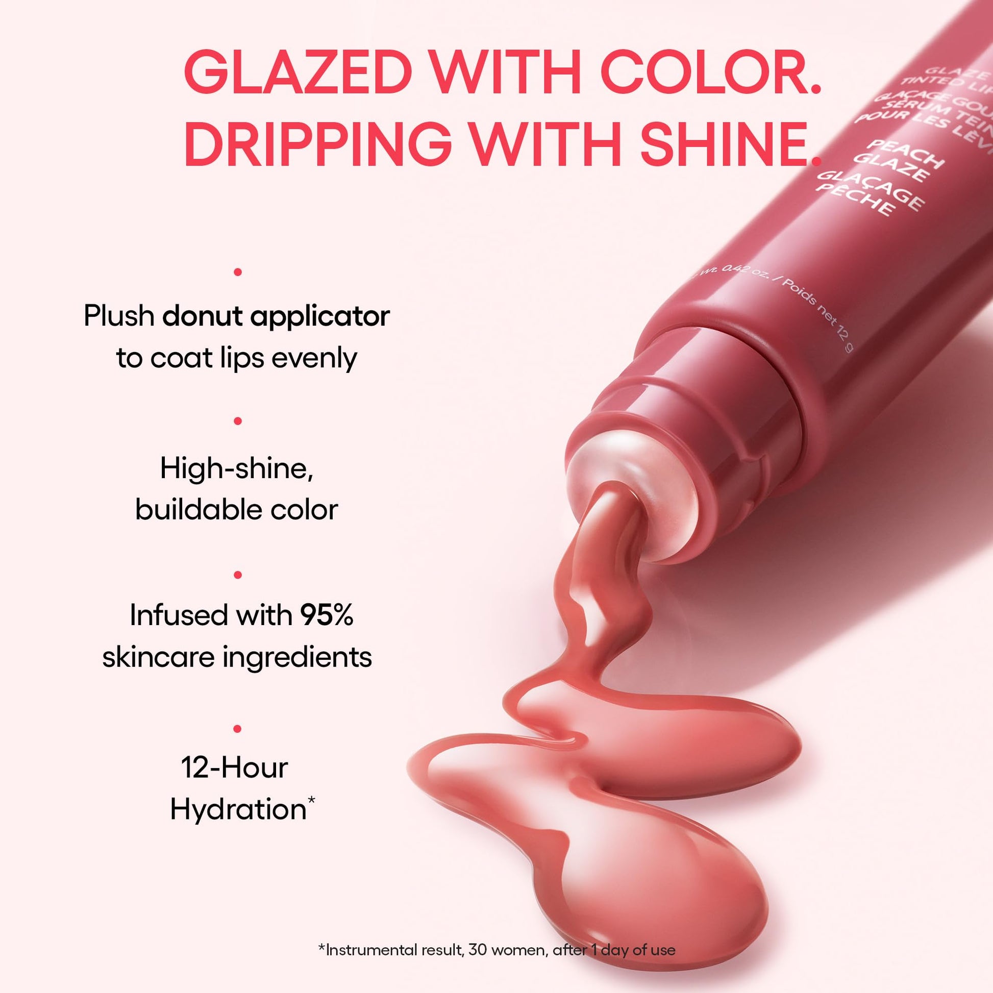 LANEIGE Glaze Craze Tinted Lip Serum, Raspberry Jam: Hydrating Lip Serum for Glossy, Nourished Lips with Plumping Polypeptides LANEIGE Au supplements