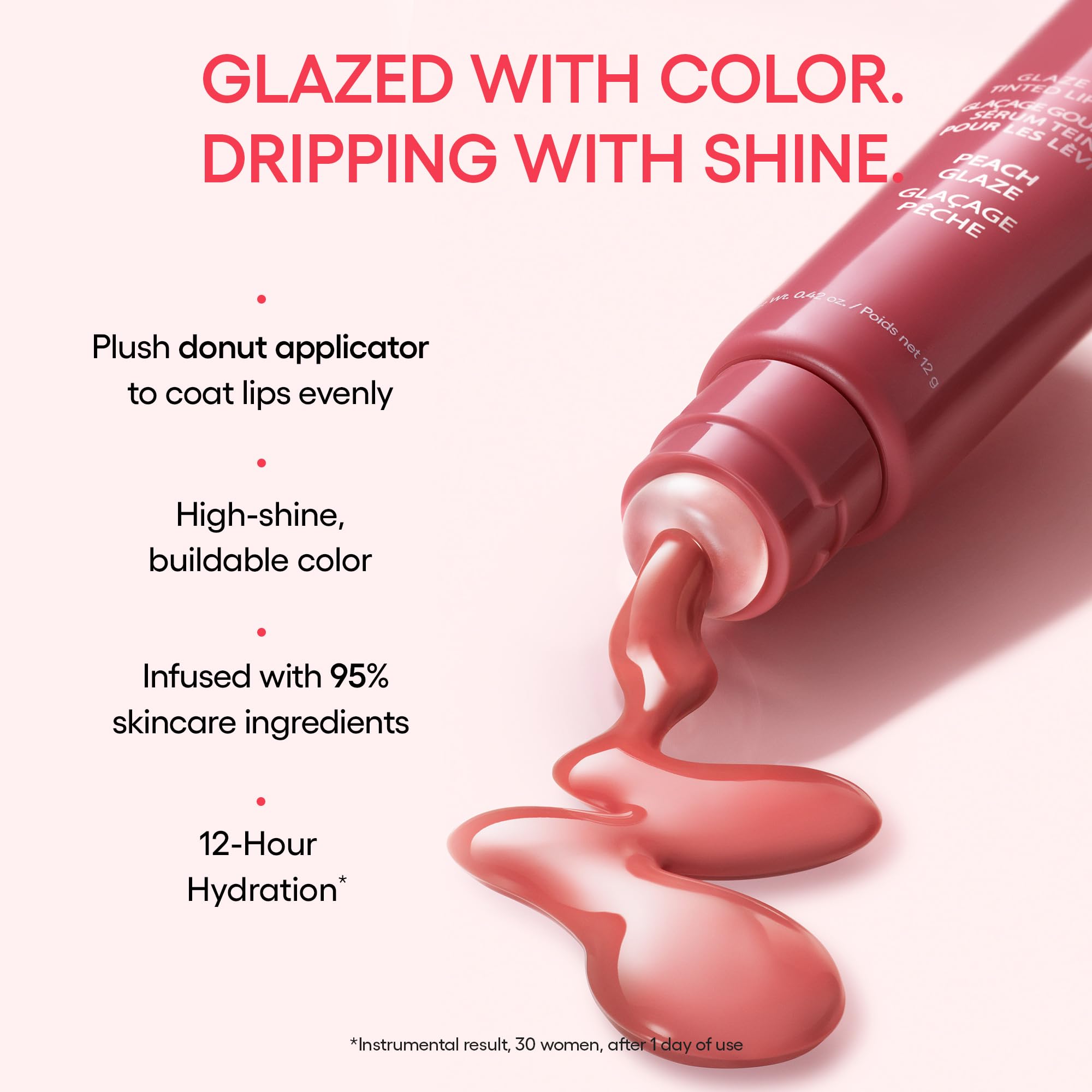 LANEIGE Glaze Craze Tinted Lip Serum, Raspberry Jam: Hydrating Lip Serum for Glossy, Nourished Lips with Plumping Polypeptides LANEIGE Au supplements