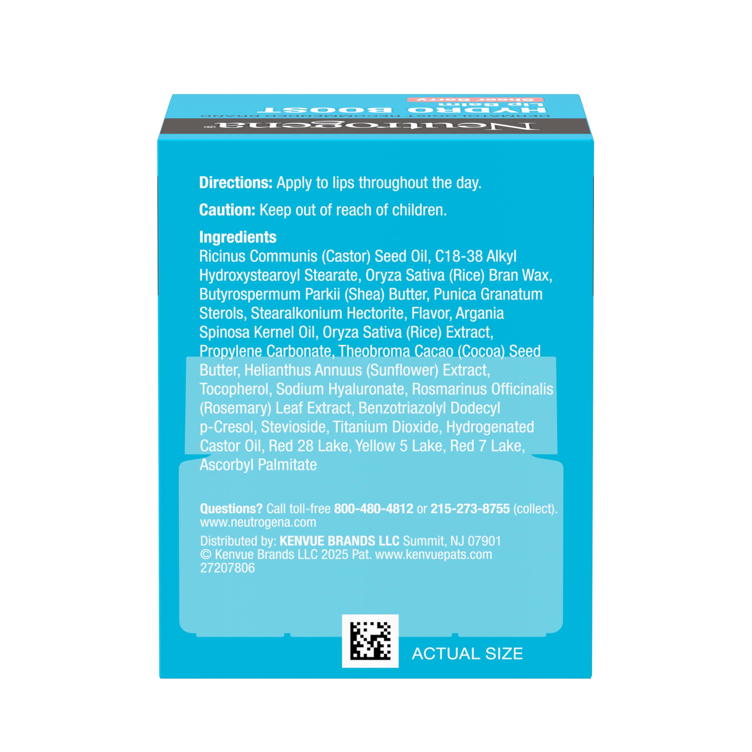 Neutrogena Hydro Boost Hyaluronic Acid Lip Balm, Nourishing Vitamin E Leaves Lips Feeling Hydrated, Sheer Pink Tinted Color with a Sweet Berry Flavor, Sheer Berry, 0.5 oz Neutrogena Au supplements