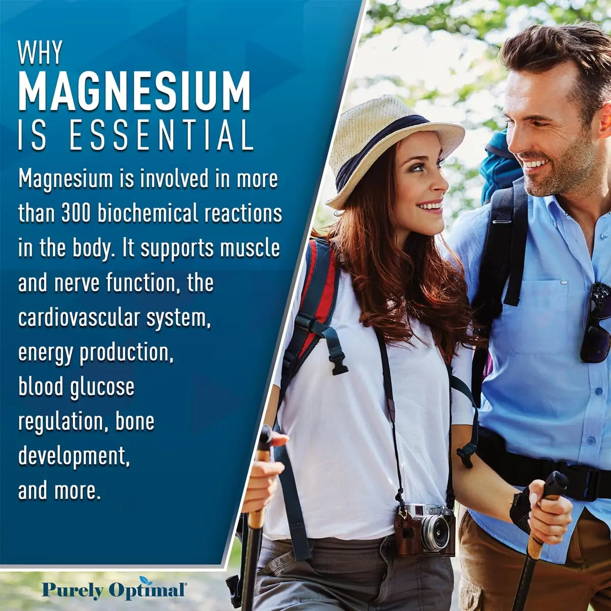 Magnesium Complex Supplement - Magnesium Citrate, Malate, Taurate, Oxide Purely Optimal Au supplements