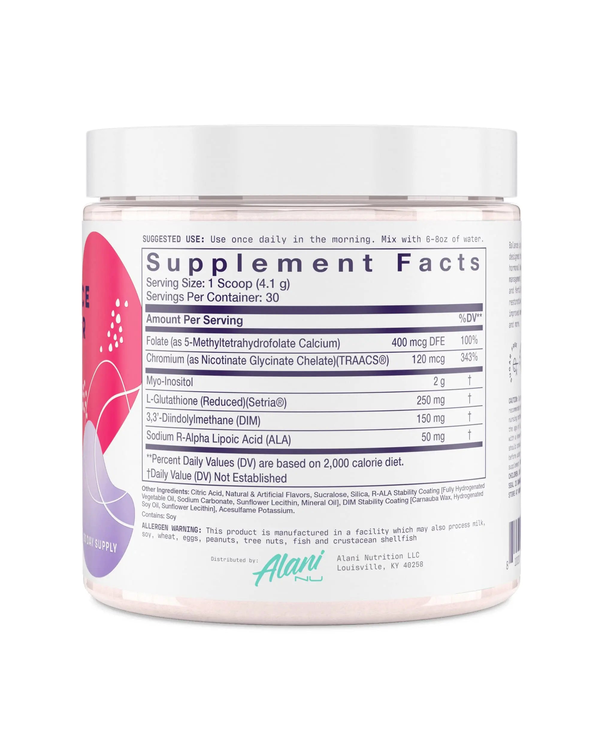 Alani Nu Balance Powder Hawaiian Shaved ICE | Supplement for Women | Hormonal Supp Alani Nu Au supplements