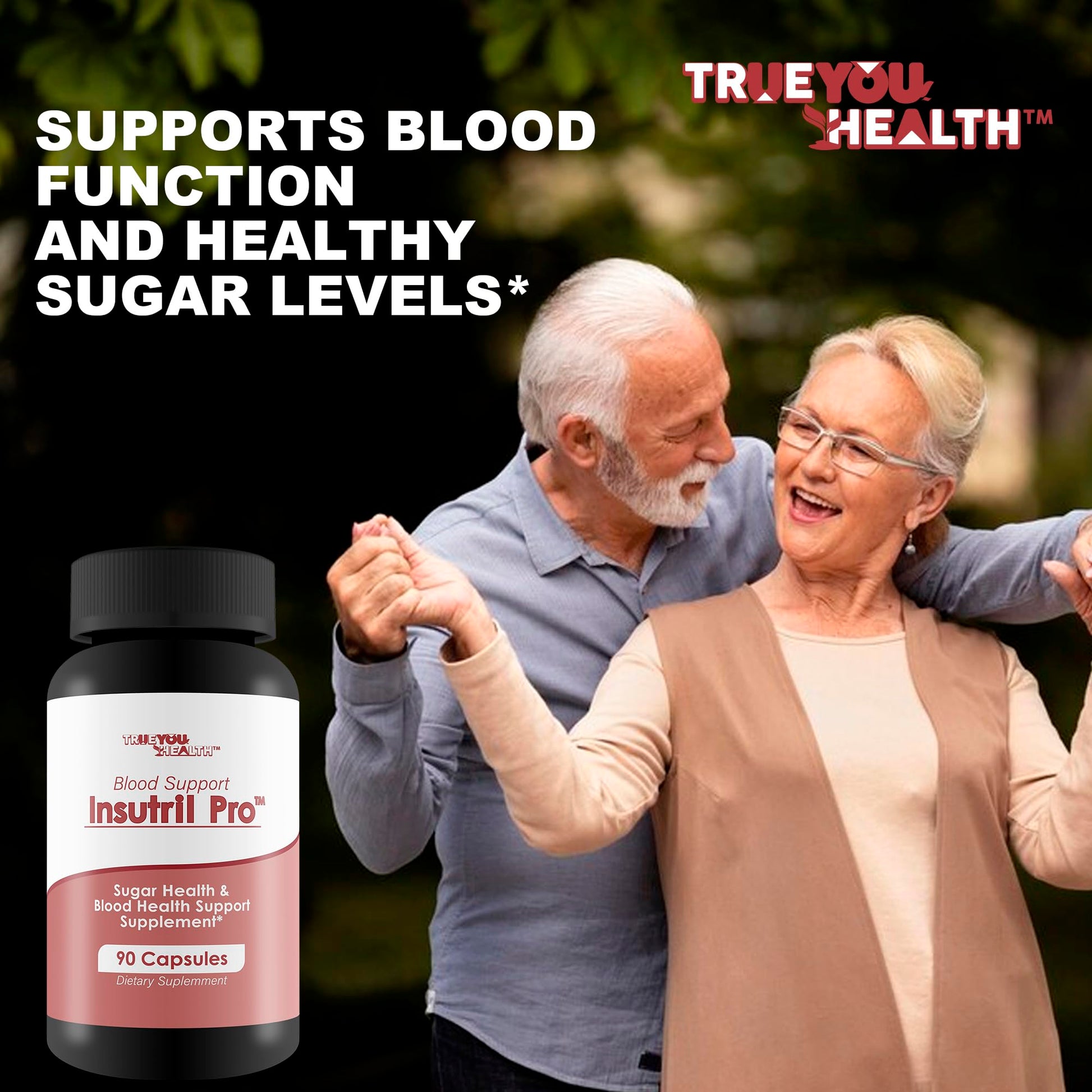 Blood Support Insutril Pro - Our Best Sugar Health & Blood Health Support Supplement - Circulatory Health Support - Blood Balance Blood Boost Blood Circulation Supplements - Health Blood Balance Pills True You Health Au supplements