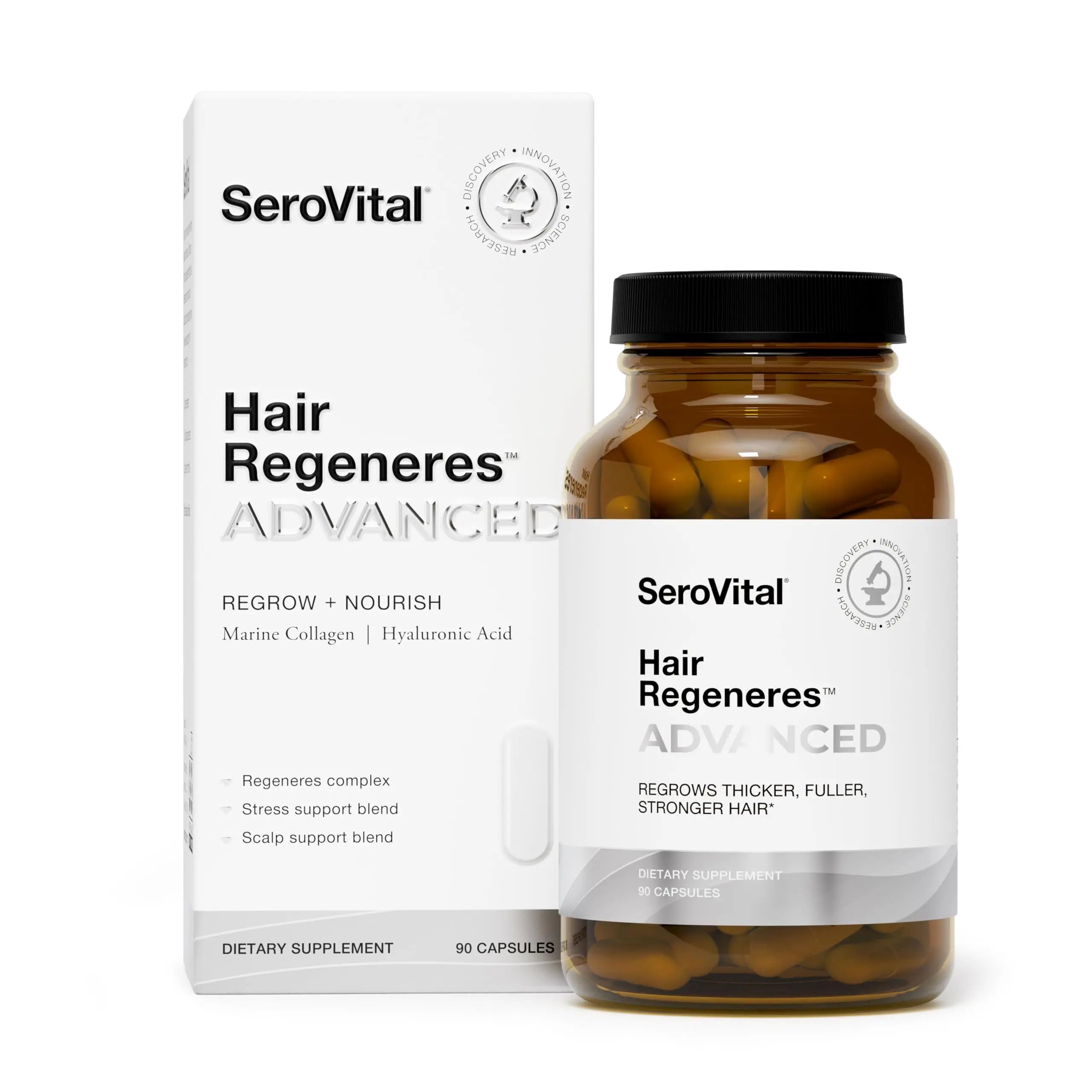 SeroVital Hair Regeneres Advanced, 90 Capsules, 30-Day Supply Serovital Au supplements