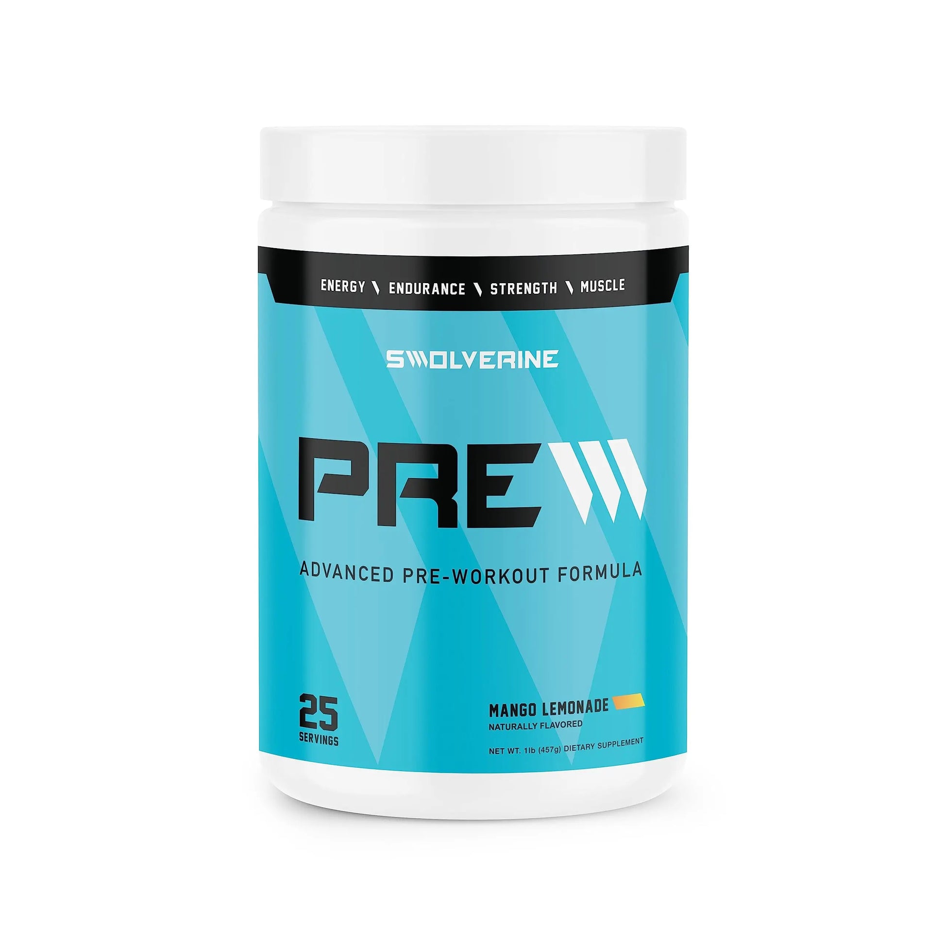 Swolverine PRE-Workout | Citrulline Malate, Carnosyn Beta Alanine, Carnitine, Ginseng Swolverine Au supplements