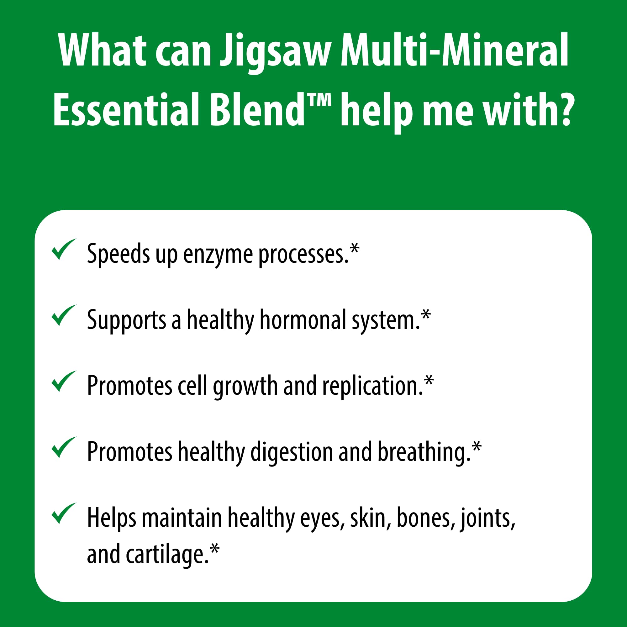 Jigsaw Health Multi-Mineral Essential Blend | 90 Capsules | 90 Servings Jigsaw Health Au supplements