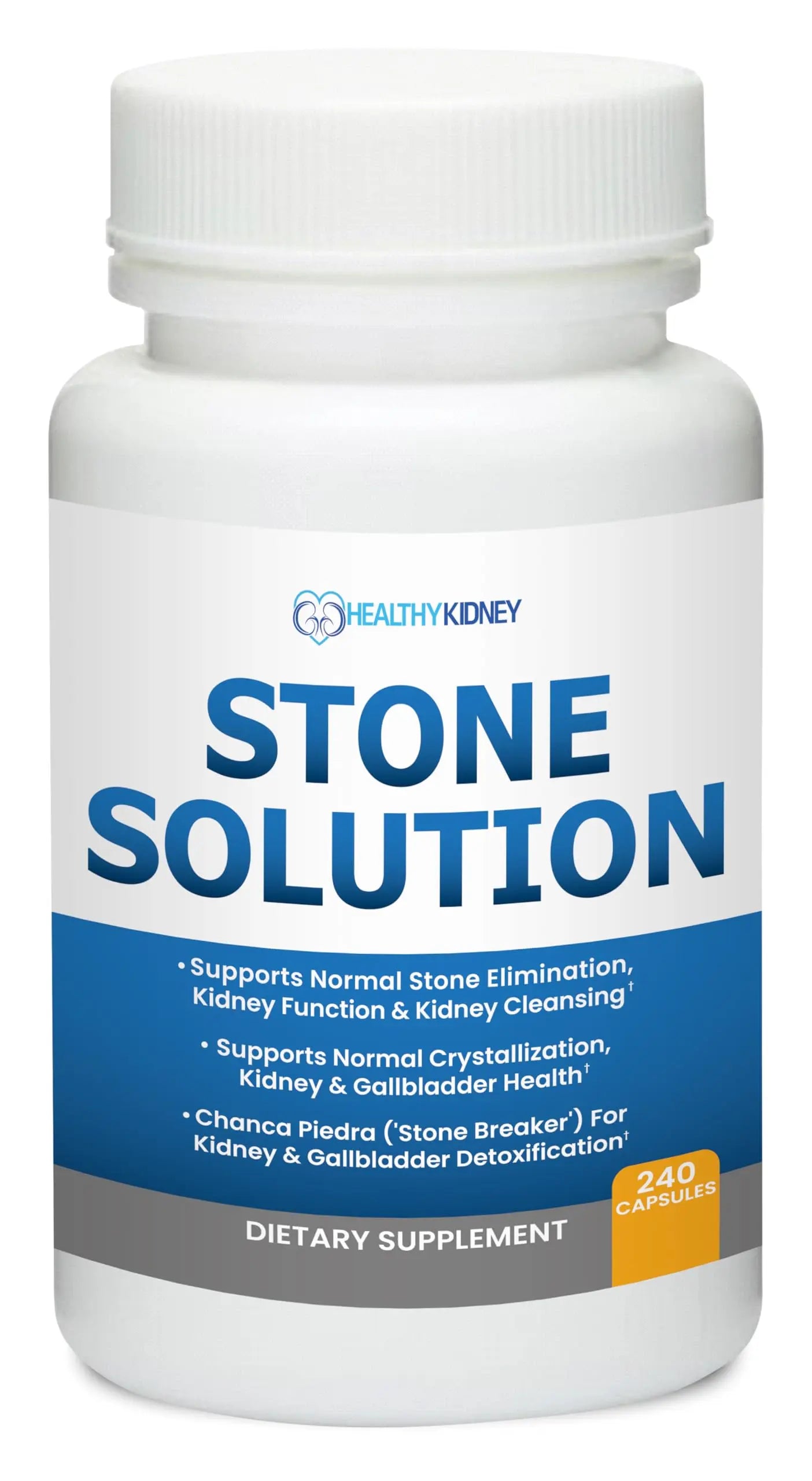 Stone Solution Capsules- Natural Dissolver, Kidney Stone Support & Kidney Cleanser Chanca Piedra Stone Breaker Gallbladder Cleanse, Flush & Stop Recurrence, Stone Relief 60 Servings Kidney Restore Au supplements