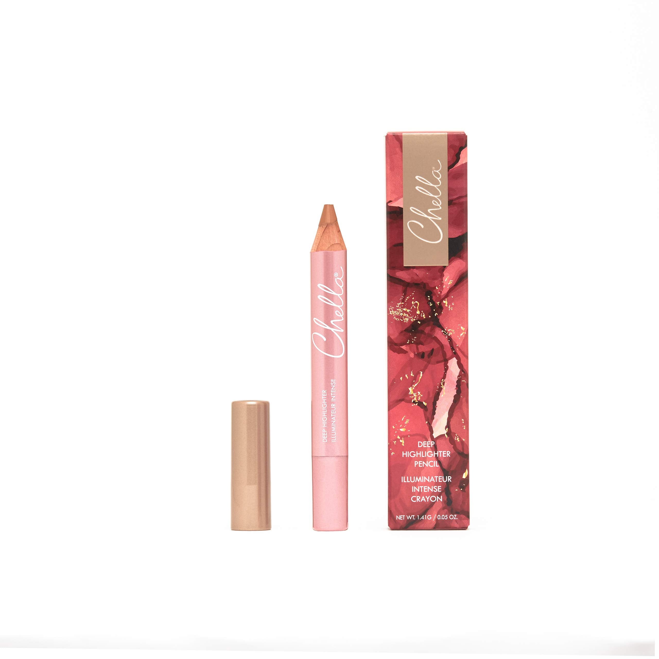 Chella Highlighter Makeup Pencil - Vegan, Cruelty Free, Paraben Free, Gluten Free - Use as a Highlighter, Concealer and Under Eye Liner (Deep Matte) Chella Au supplements