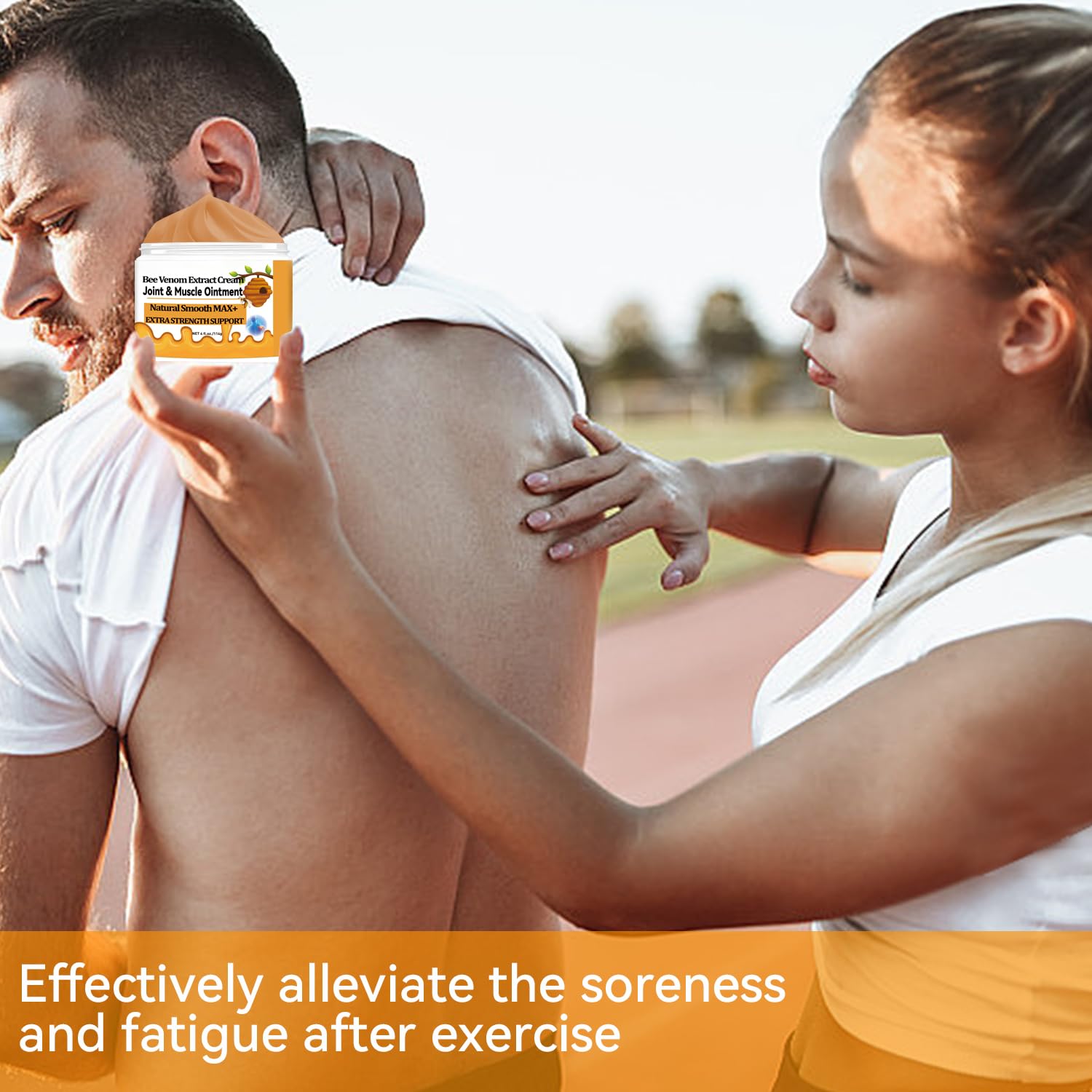 WONDROUSZ Bee Venom Joint Cream, Extra Strength Muscle & Bone Soothing Ointment, for Shoulder, Back, Neck, Hands, Feet, Leg, Knees, Ankle, Arthritis, Meniscus, for Adults, Seniors WONDROUSZ Au supplements