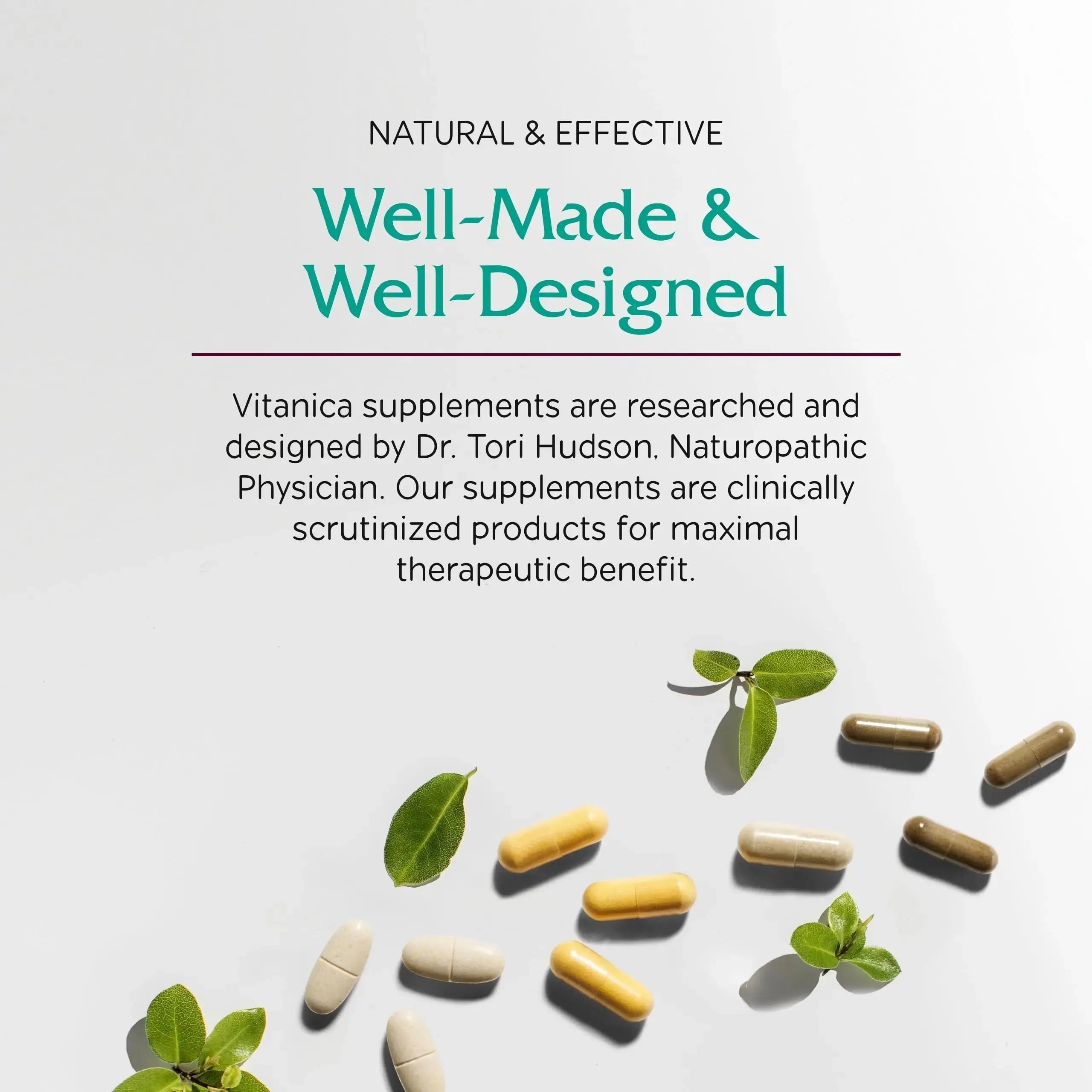 Vitanica, Luminous, Hair, Skin and Nail Support, Vegan, 60 Capsules Vitanica Au supplements