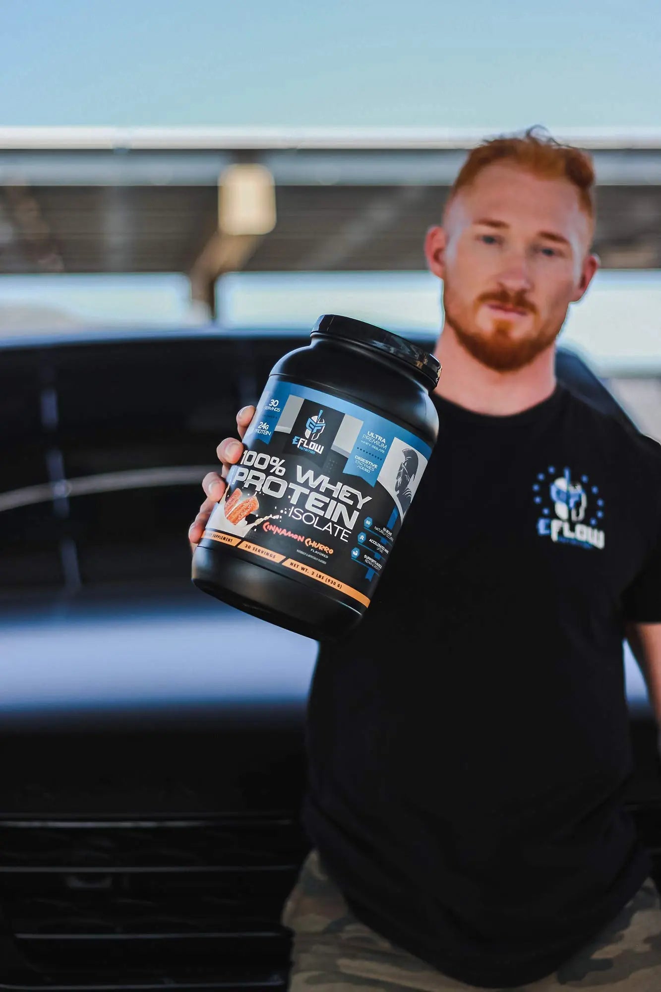 eFlow Nutrition 100% Whey Protein Isolate - Lactose-Free Digestive Enzymes Added eFlow Nutrition Au supplements
