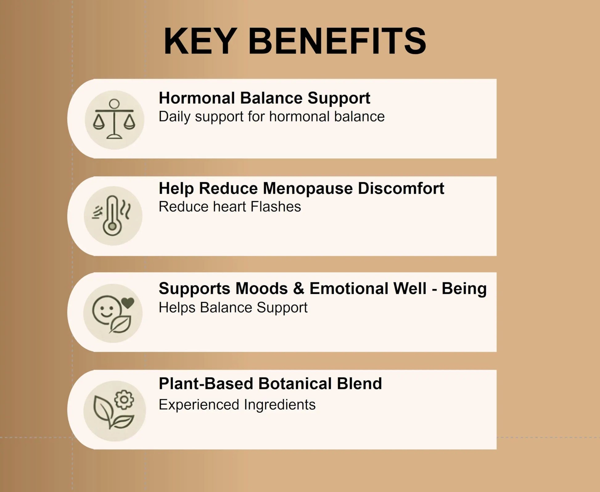 Women’s Hormonal Balance Supplement – Menopause & PMS Support – Mood, Energy & Cycle Regulation – Botanical Formula – 60 Capsules Next For Life Au supplements