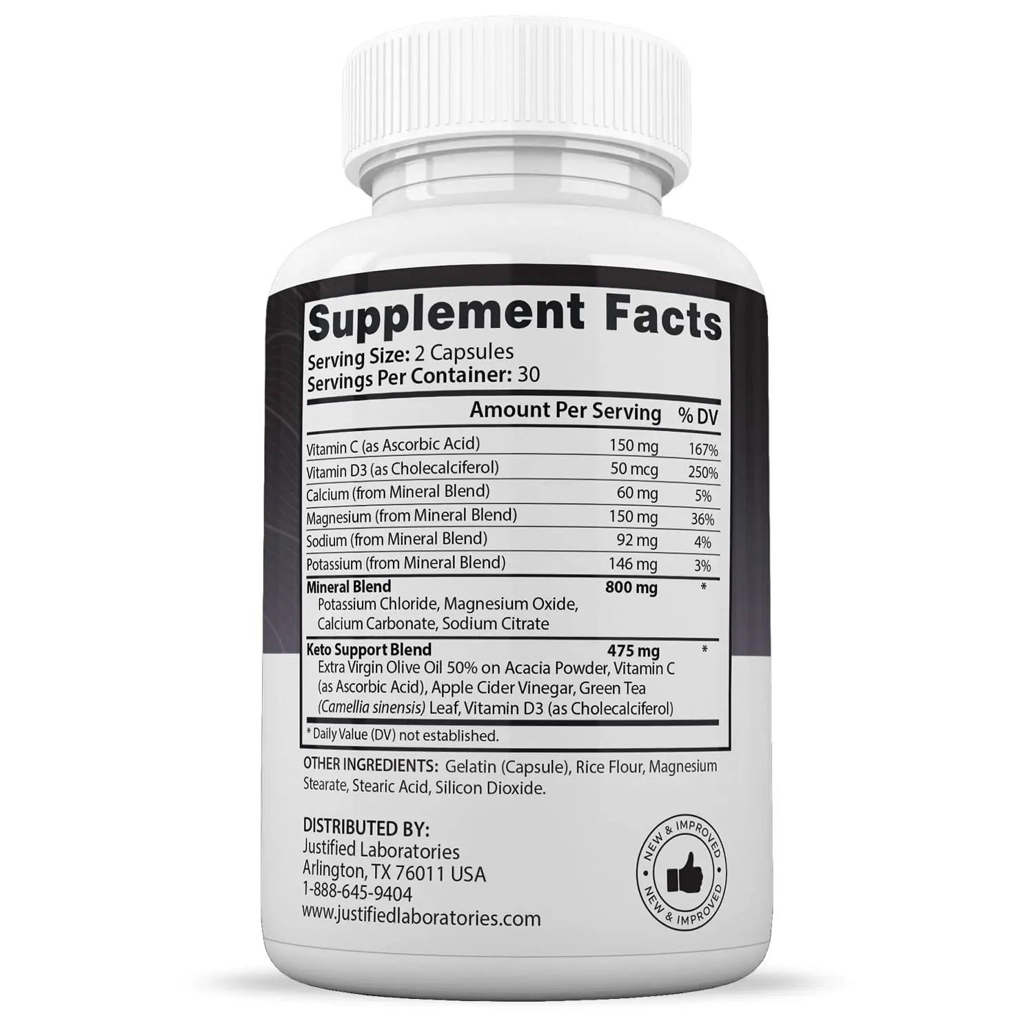 Advanced Keto 1500 Keto Pills 1275MG New & Improved Formula Contains Apple Cider Justified Laboratories Au supplements