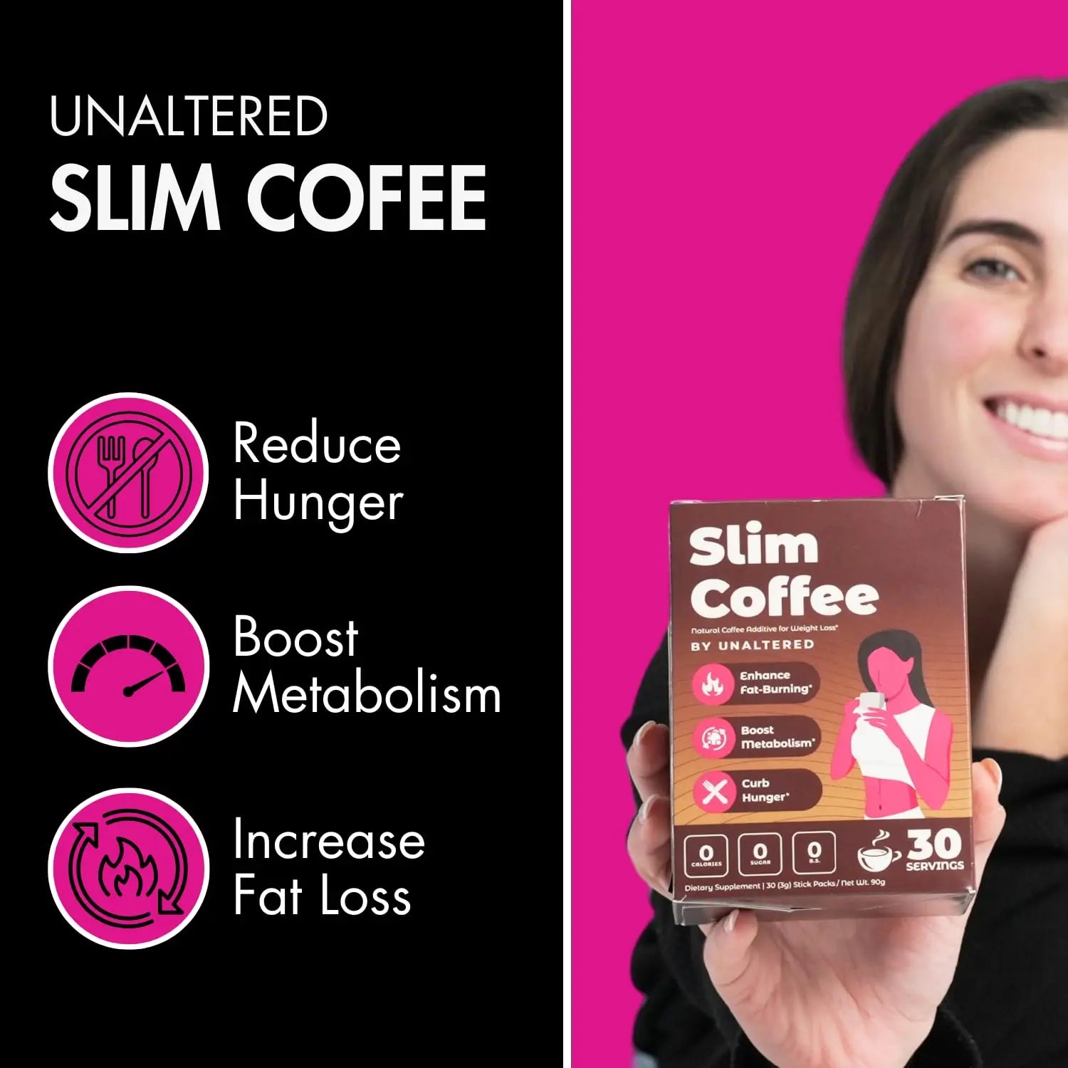UNALTERED Weight Loss Coffee for Women - Boost Metabolism, Suppress Appetite UNALTERED Au supplements