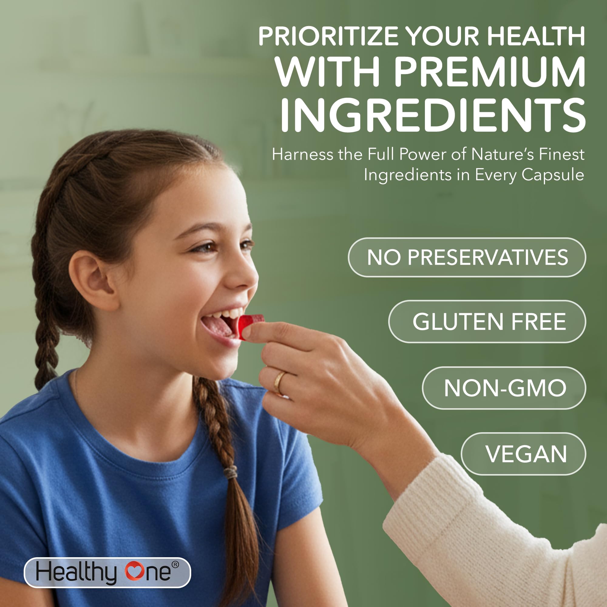 Fruits & Veggies Sugar-Free Gummies - 27 Whole Foods - Equals 3 Servings of Fruits & Vegetables - Improve Energy, Focus & Immune Function - Fiber - Antioxidants - Organic Ingredients - 28 Packets Healthy One Au supplements