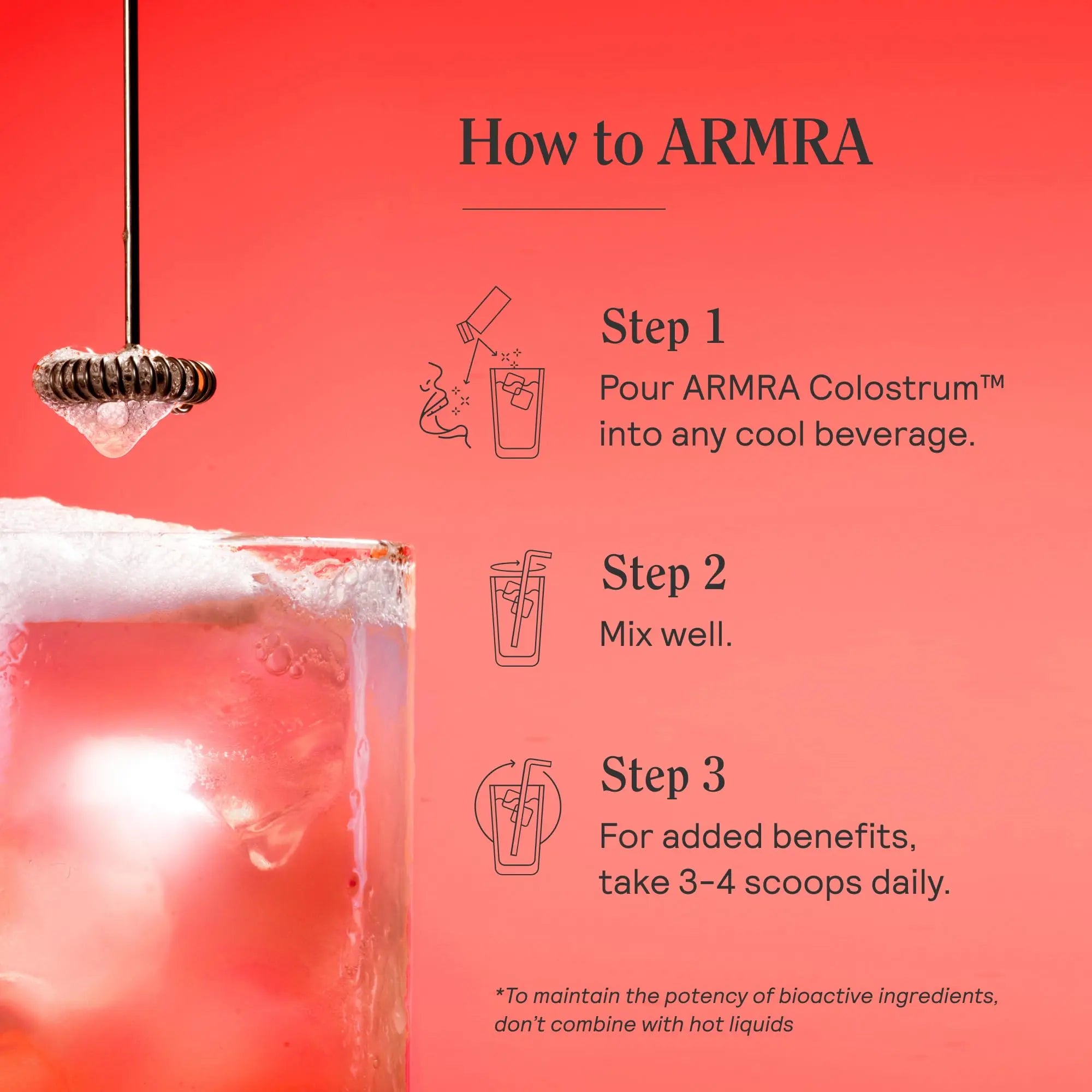 ARMRA Colostrum Powder | Vine Watermelon | Gut Health & Bloating | Skin & Hair | Immunity | Keto, Gluten & Fat-Free | 90 Servings ARMRA Au supplements