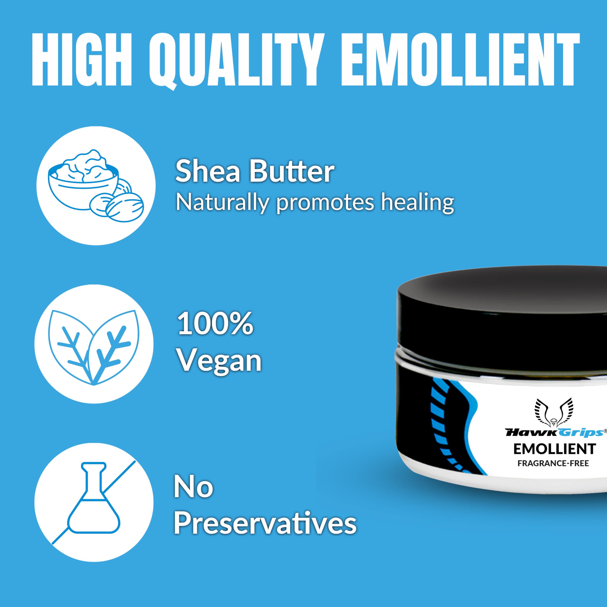 HawkGrips 8oz Massage Emollient and 8oz Massage Cream Bundle, Unscented, IASTM Massage, Cupping Therapy, Whole Body Muscle Cream, Deep Tissue Professional Massage Therapy HawkGrips Au supplements