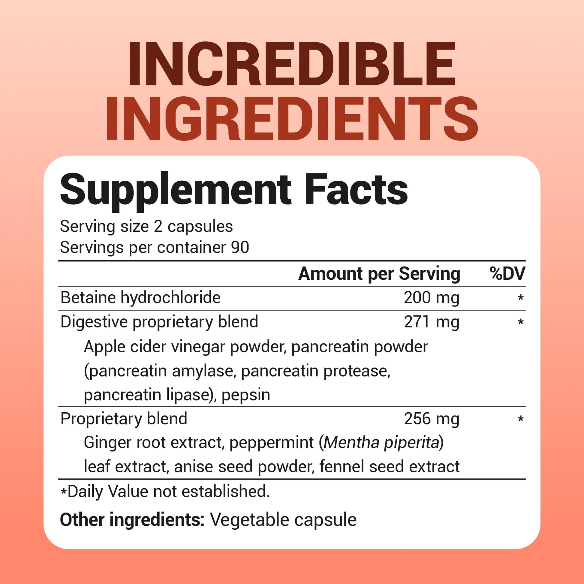 Dr. Berg Advanced Digestive Enzymes with Apple Cider Vinegar - Includes Digestive Health Ingredients Like Betaine Hydrochloride (HCI), Ginger Root & Peppermint Leaf - 180 Capsules Dr. Berg Nutritionals Au supplements