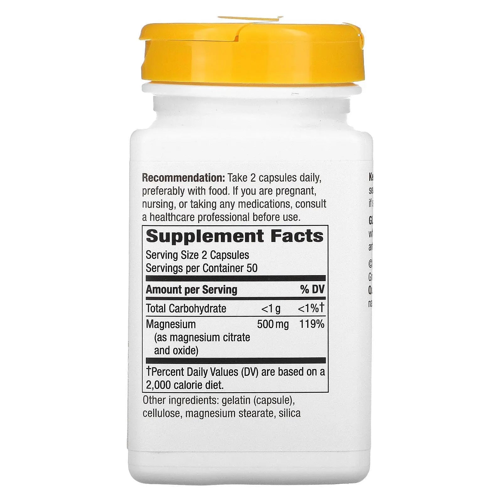 Natures Way Magnesium Complex, 100 ct Nature's Way Au supplements