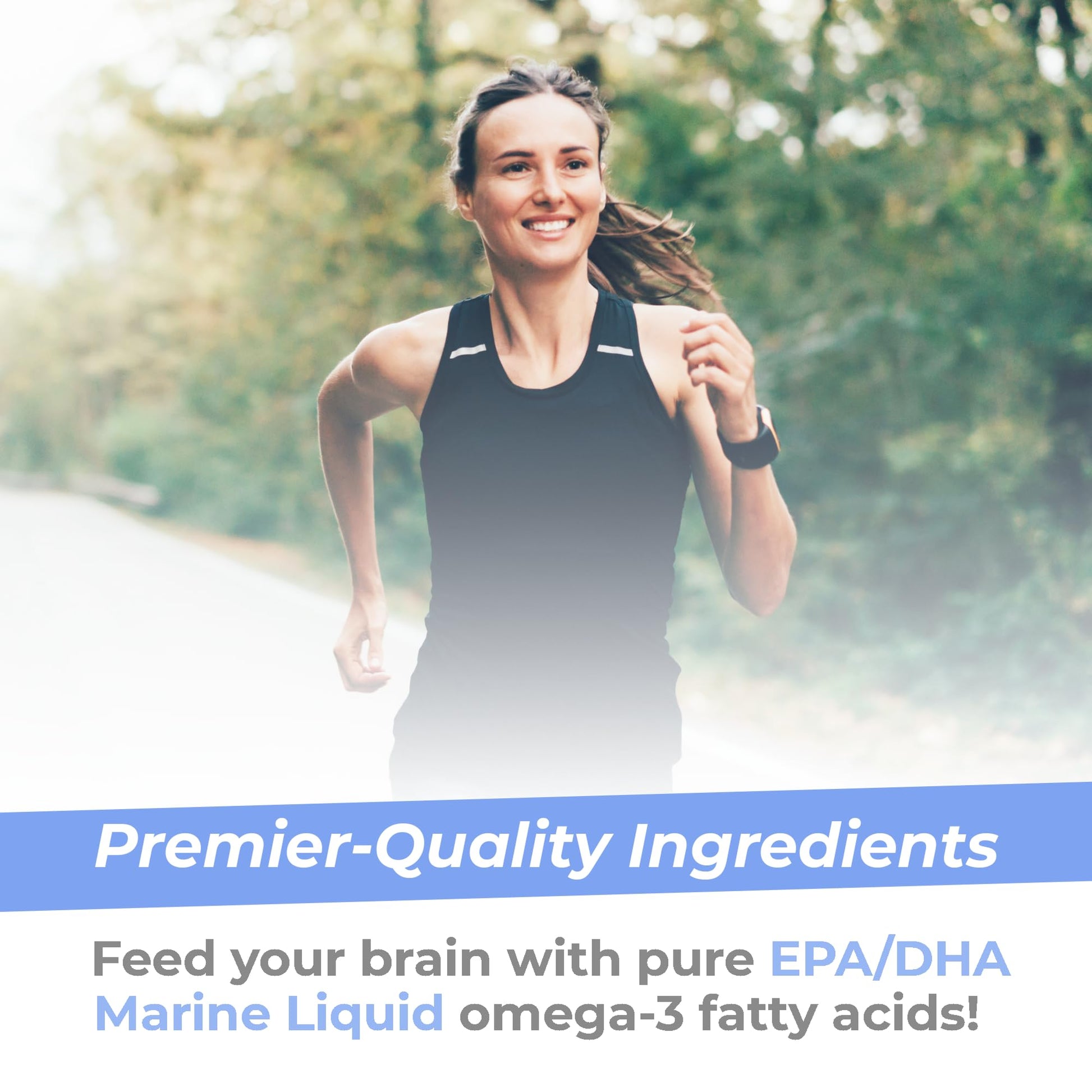 Premier Research Labs EPA/DHA Marine Liquid - Omega 3 Fish Oil Liquid, Omega 3 Liquid Fish Oil Supplement for Adults, Joint, Heart, & Brain Health Support - 8 Fl Oz Bottle Premier Research Labs Au supplements