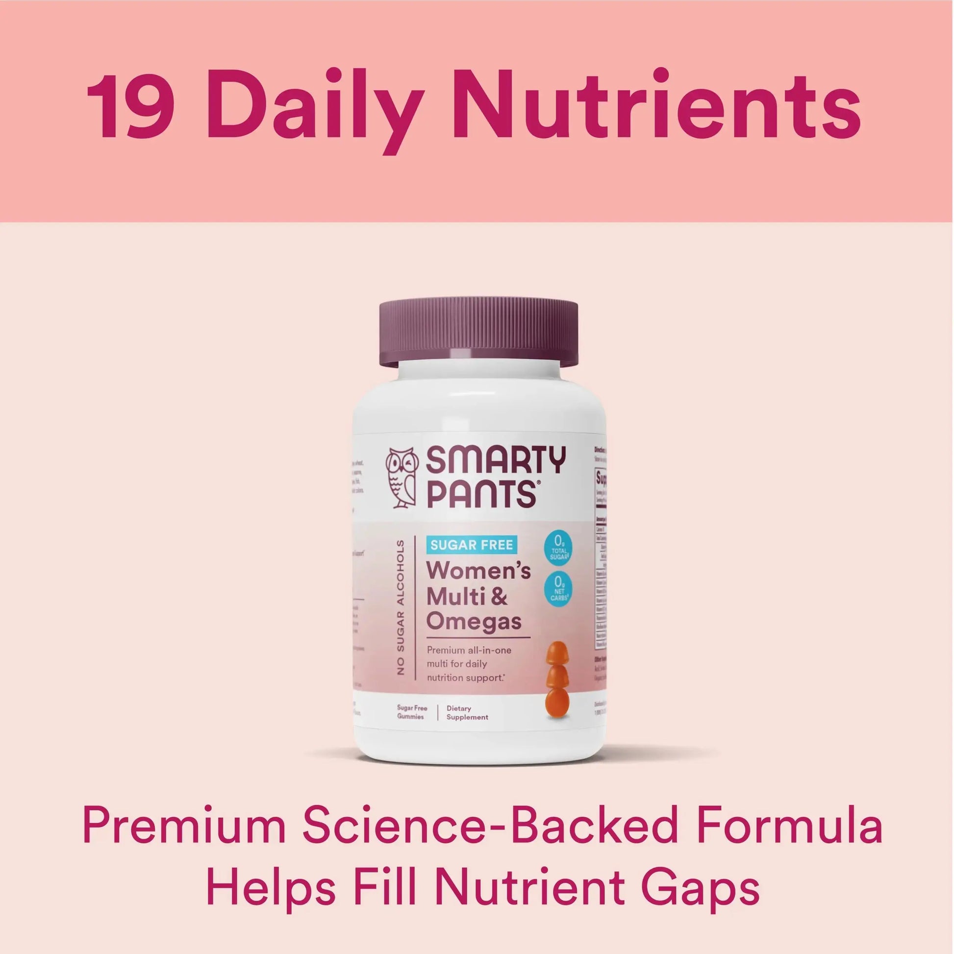 SmartyPants Kids Multivitamin Gummies 120 Count and Women's Multivitamin Gummies 60 Count Bundle SmartyPants Au supplements