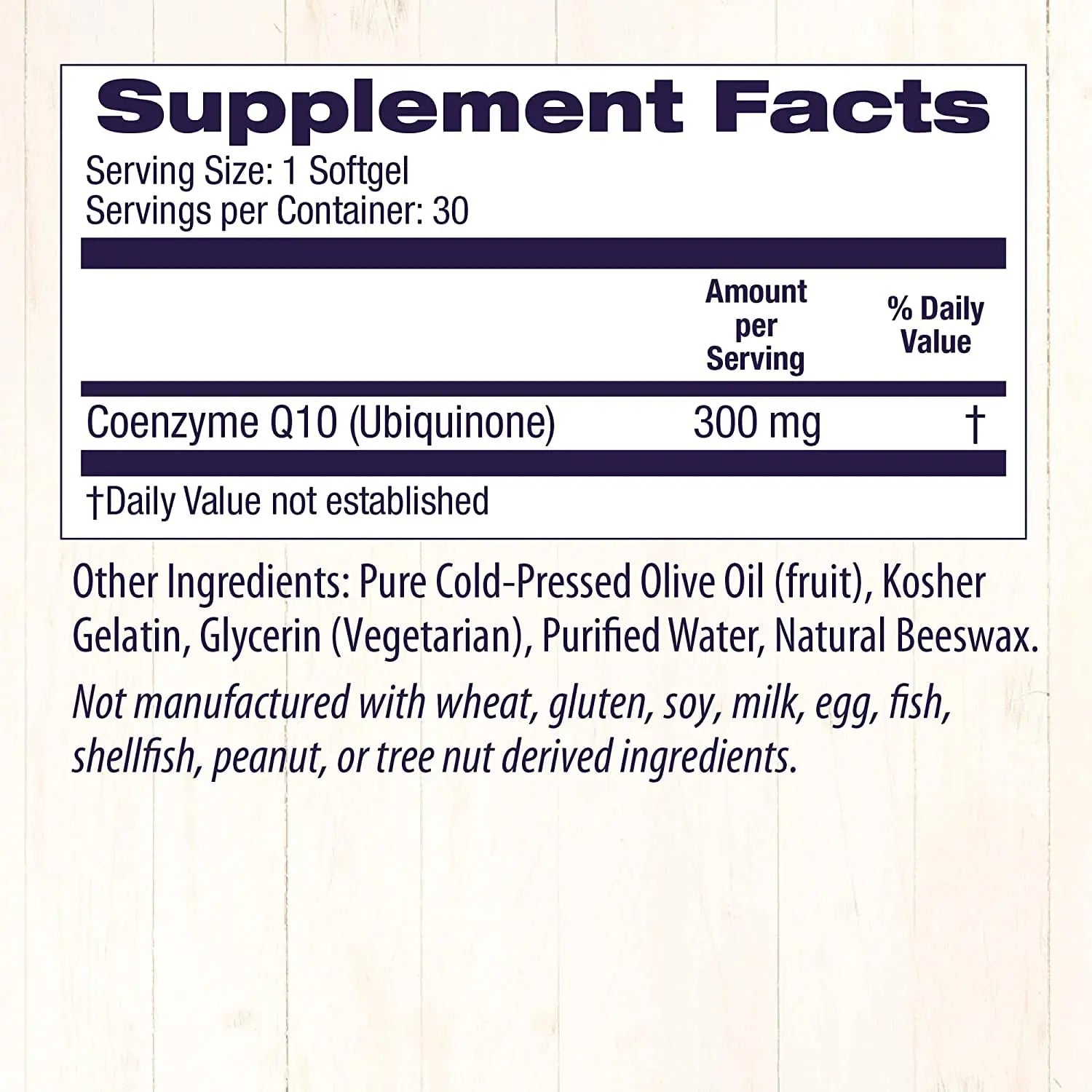 Healthy Origins CoQ10 (Kaneka Q10), 300 mg - Heart Health & Energy Supplement - Gluten Healthy Origins Au supplements