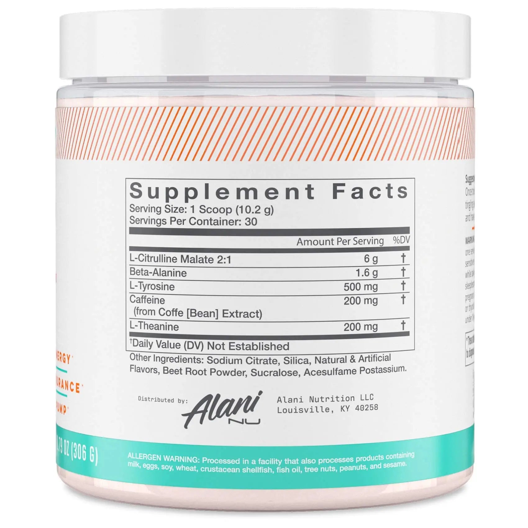 Alani Nu Pre Workout Powder | Amino Energy Boost | Endurance Supplement Alani Nu Au supplements