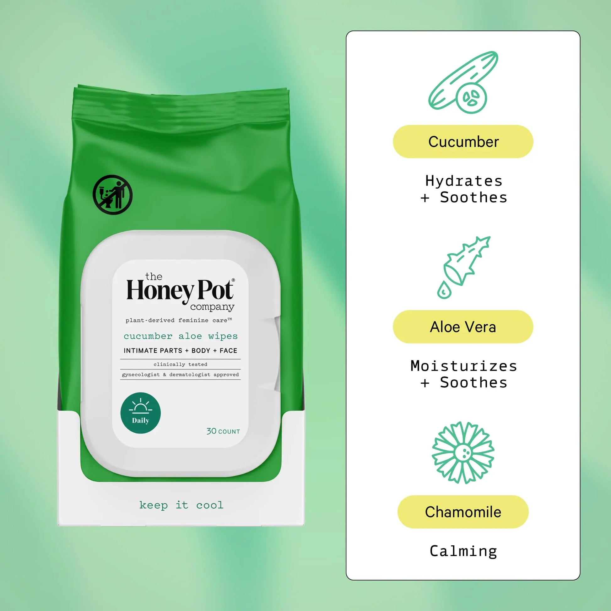 The Honey Pot Company - Feminine Wash & Feminine Wipe Bundle - Includes Ph Balance Feminine The Honey Pot Company Au supplements