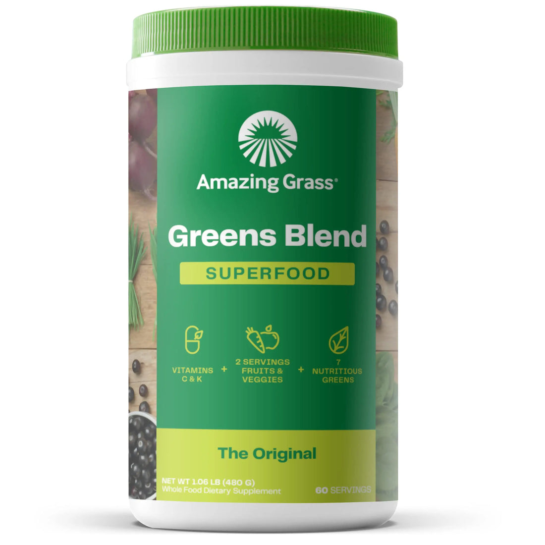 Amazing Grass Greens Blend Superfood: Super Greens Powder Smoothie Amazing Grass Au supplements