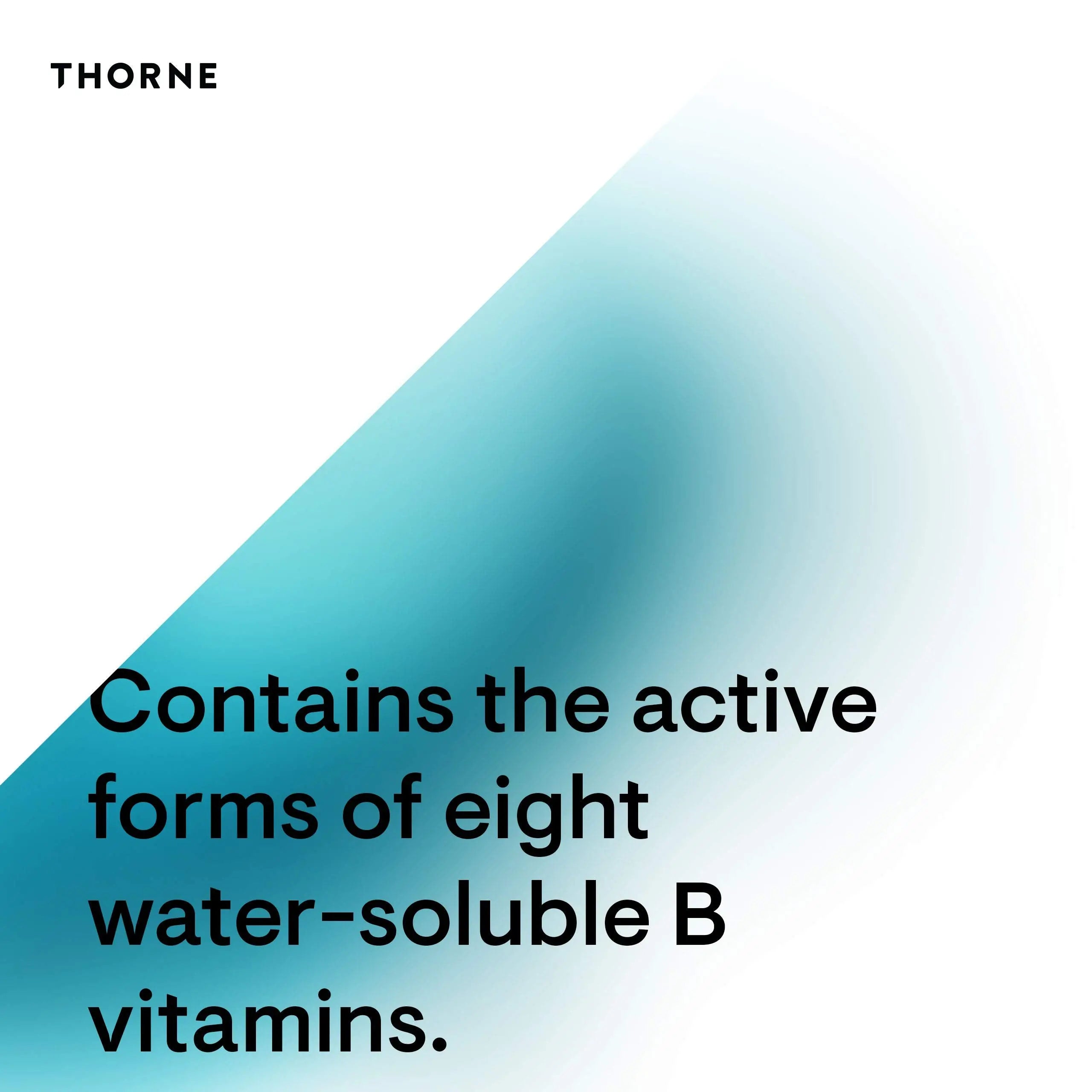 THORNE B-Complex #12 - Vitamin B Complex with Active B12 and Folate - 60 Capsules THORNE Au supplements