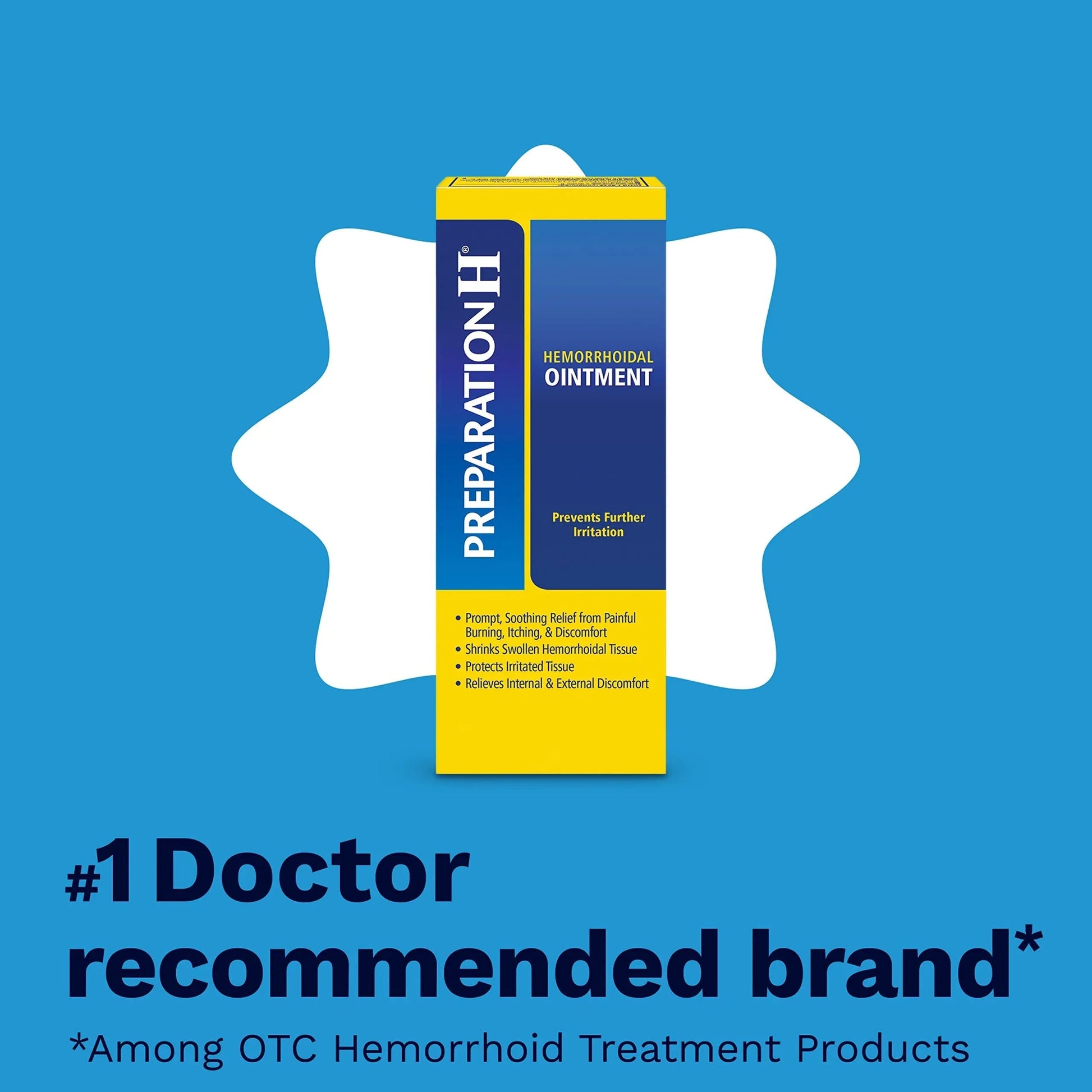 PREPARATION H Hemorrhoid Symptom Treatment Ointment, Itching, Burning & Discomfort Relief, Tube (2.0 Ounce) Preparation H Au supplements