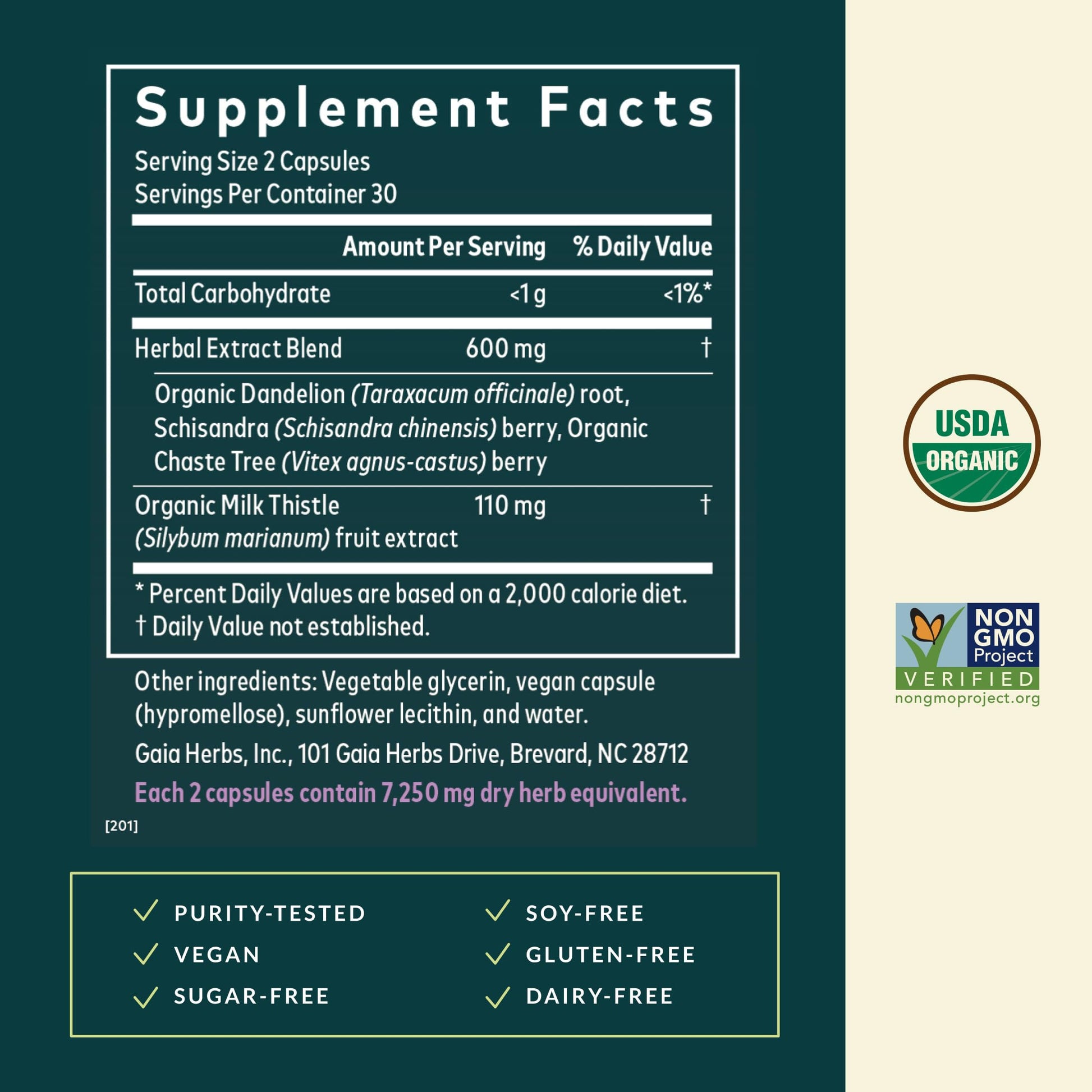 Gaia Herbs Period Cycle Support - Supports Hormone Balance & PMS Relief* - Herbal Supplement with Vitex Berry & Schisandra - Free from Gluten, Dairy & Soy - 60 Vegan Capsules (60 Servings) Gaia Herbs Au supplements