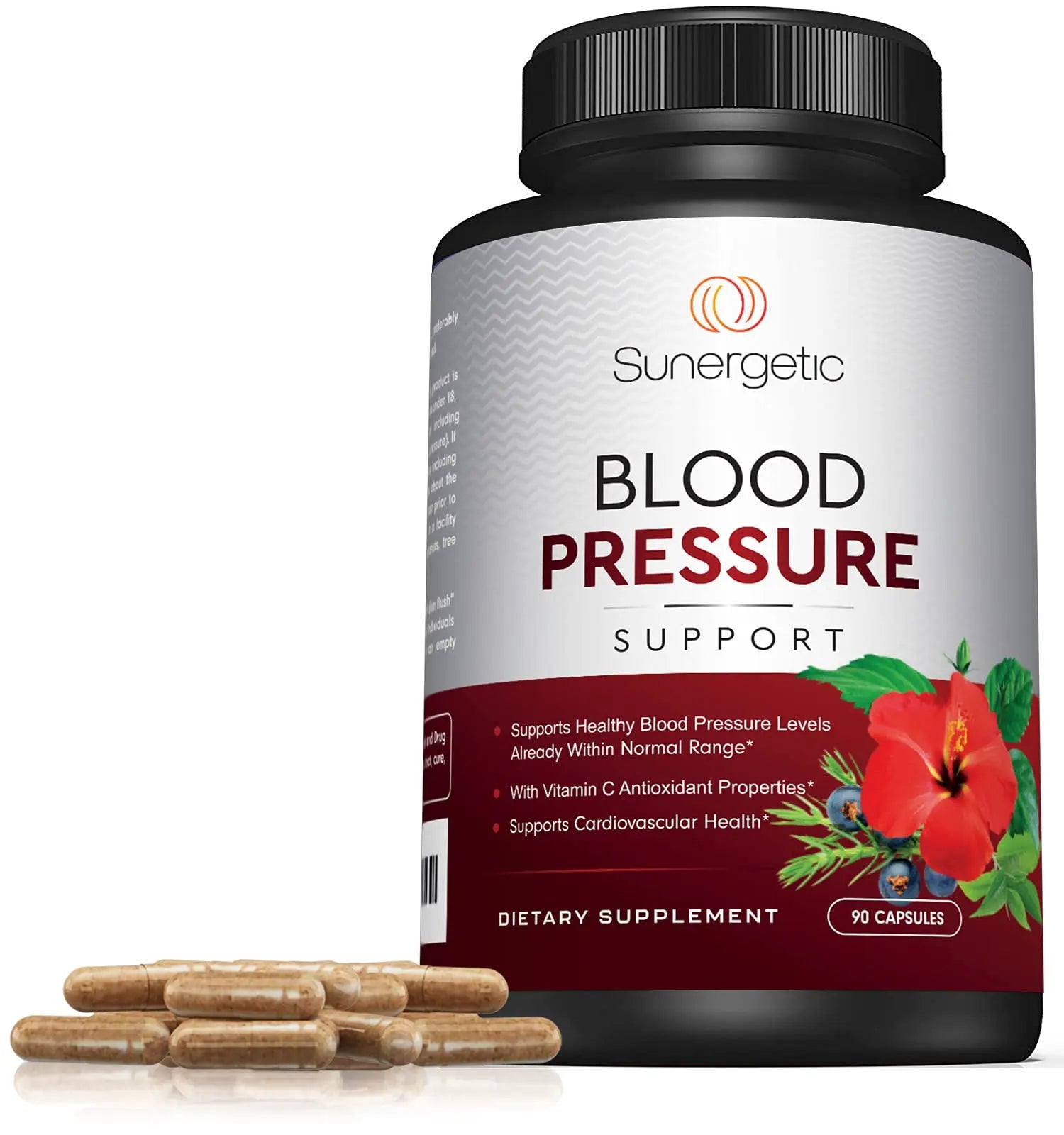Premium Blood Pressure Support Supplement For Cardiovascular & Heart Health with Garlic Sunergetic Au supplements