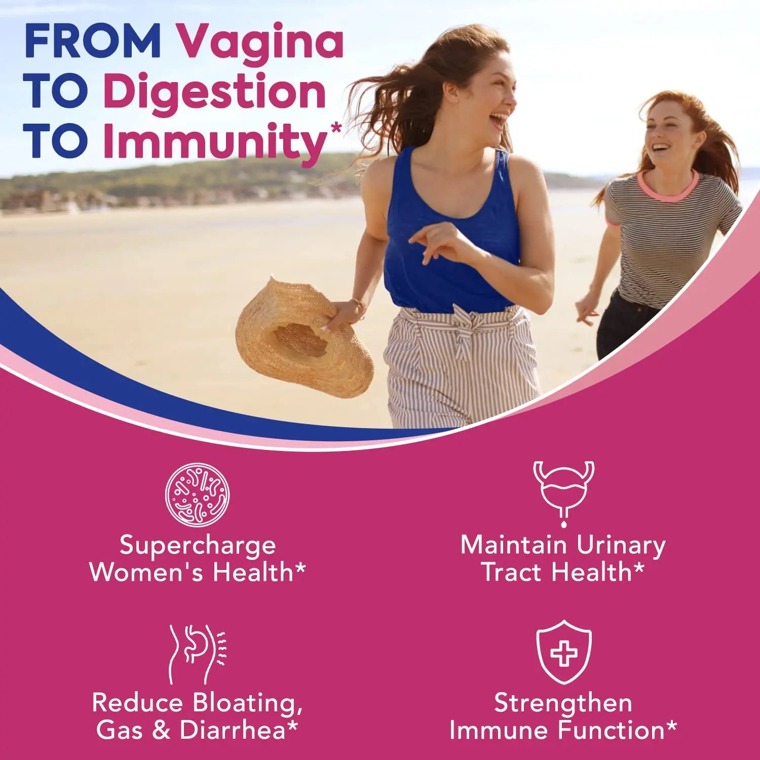 Surebounty Probiotics for Women, 120 Billion CFU 34 Strains, Prebiotics + Digestive Enzymes Surebounty Au supplements