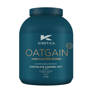 Kinetica OatGain Weight Gainer 600+ Calories & 47g Protein per Serving, 2.4 kg Kinetica Au supplements