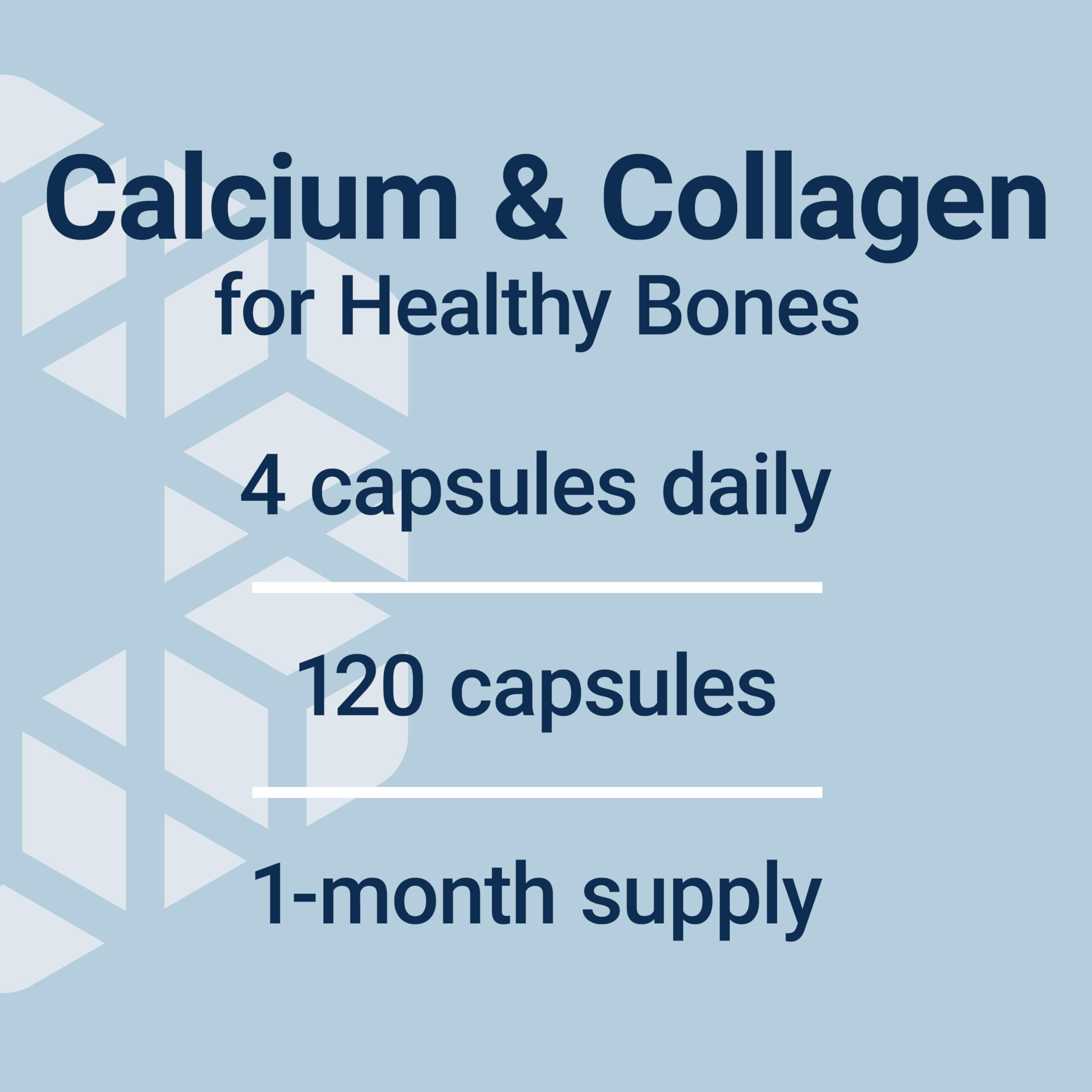 Life Extension Bone Strength Collagen Formula, Calcium Collagen chelate, Calcium fructoborate, Vitamin D3, Magnesium Citrate, Silicon, Boron, Gluten-Free, Non-GMO, 120 Capsules Life Extension Au supplements