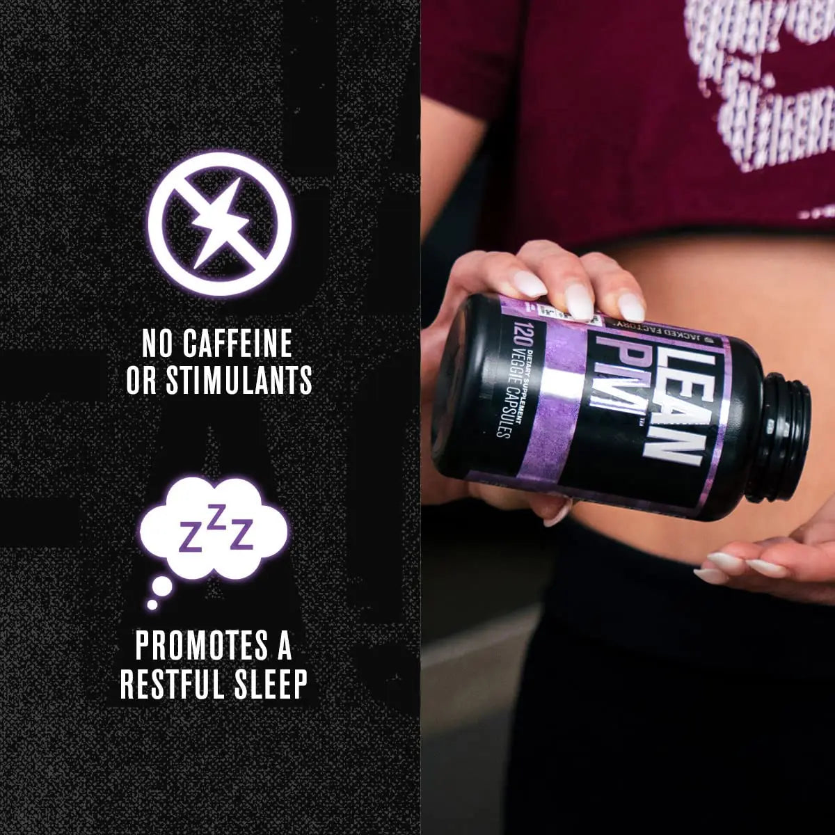 Jacked Factory Lean PM Night Time Body Support and Sleep Aid Supplement - Sleep Sup Jacked Factory Au supplements