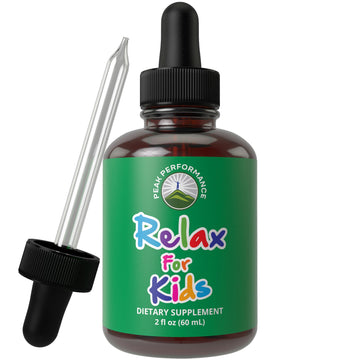 Kids Calm Liquid Drops. Aid for Relaxation, Calming, Optimal Sleep With Chamomile, Magnesium. No Bitter Taste. Kids Won't Know They're Taking It. Sugar Free 9-in-1 Vegan Supplement. Non-Habit Forming Peak Performance Au supplements