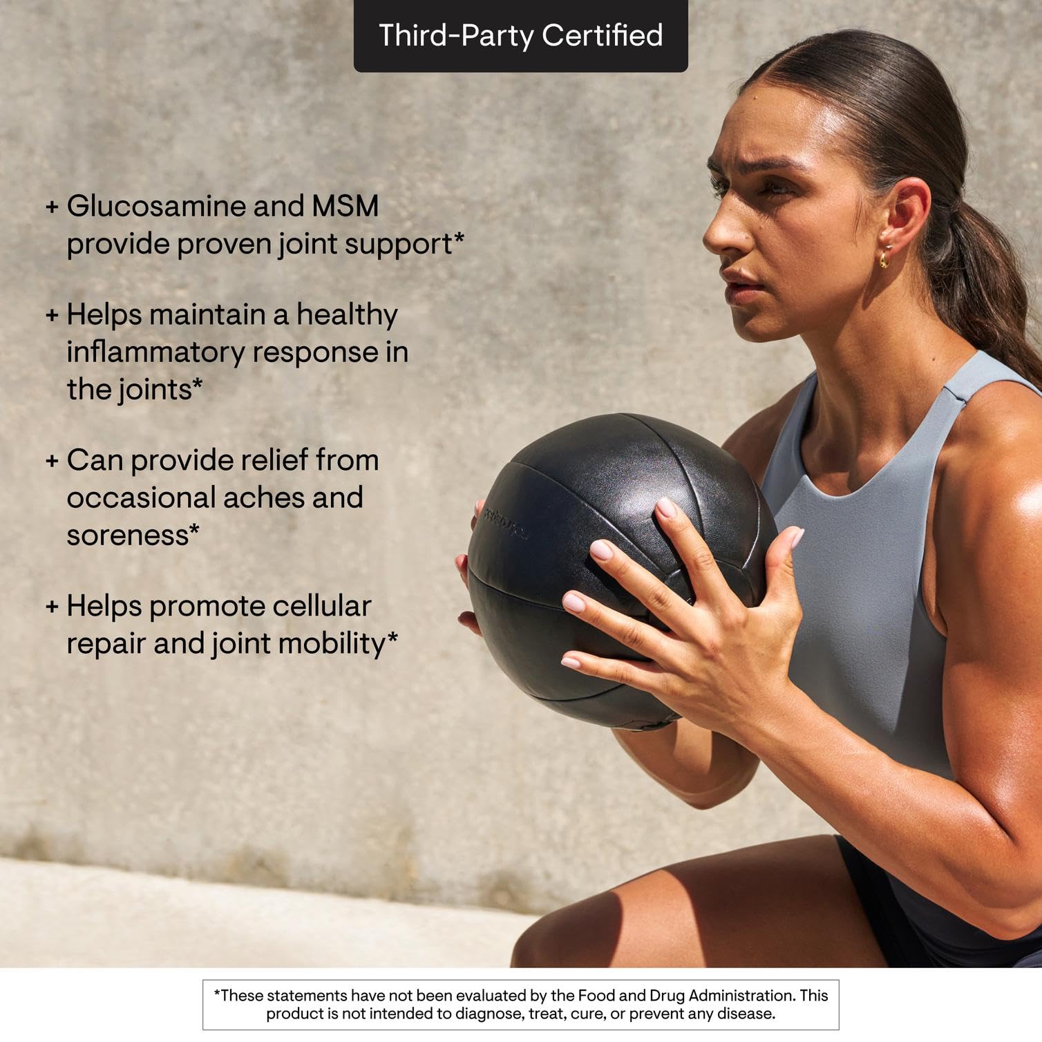 THORNE - Joint Support Nutrients - Formulated with Glucosamine, MSM, Curcumin, Bromelain, Boswellia & Potassium for Joint Support* - Third-Party Certified - Gluten, Dairy & Soy-Free - 240 Capsules THORNE Au supplements