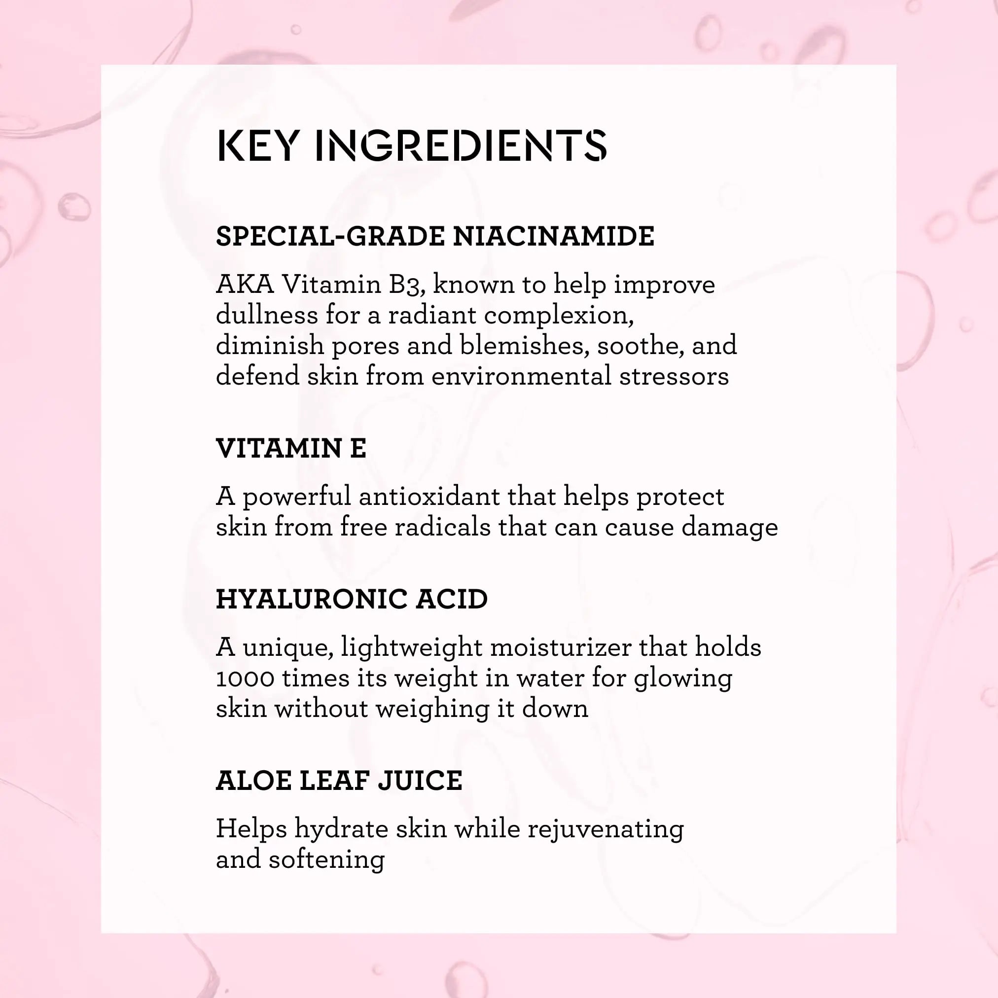Bliss Glow and Hydrate Serum - Niacinamide + Hyaluronic Acid - 1 Fl Oz Bliss Au supplements