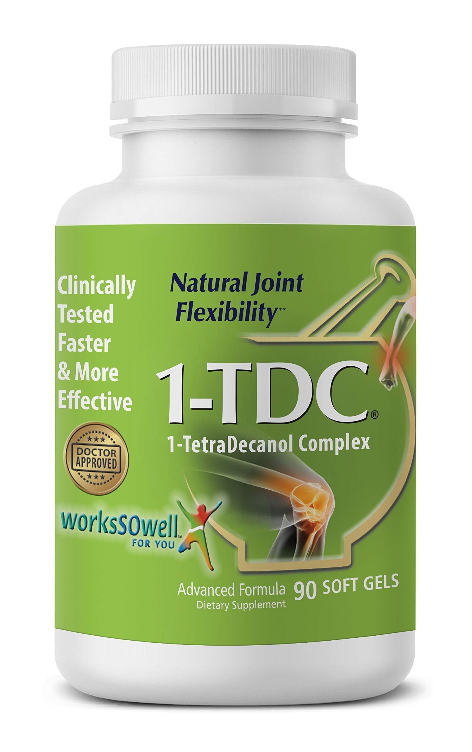 Joint & Muscle Health Soft Gels and Relief Cream 2 oz Bundle 1-TDC Au supplements