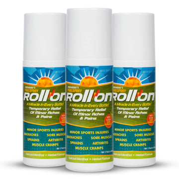 Premiere's Pain Spray All-Natural Menthol & Peppermint Roller Herbal Blend for Joint and Nerve Pain, Muscle Soreness, Sprains, Cramps, Sports Injuries, Back Pain & Neck Shoulder Aches - 3 Pack Premiere's Pain Spray Au supplements