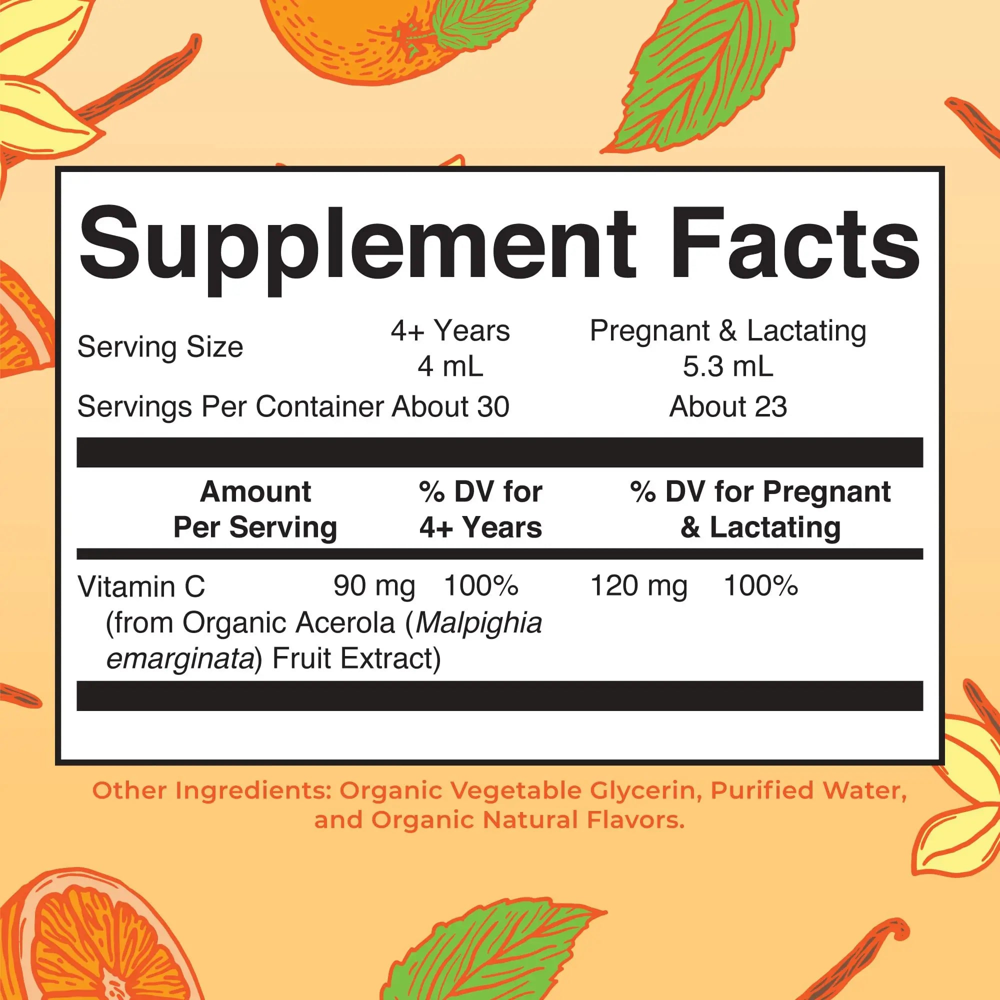 MaryRuth Organics Organic Vitamin C Supplement | Liquid Vitamin C Liquid Drops for Adults & Kids | Immune Support Supplement for Overall Health | Vegan | Non-GMO | Gluten Free | 4 Fl Oz MARYRUTH'S Au supplements