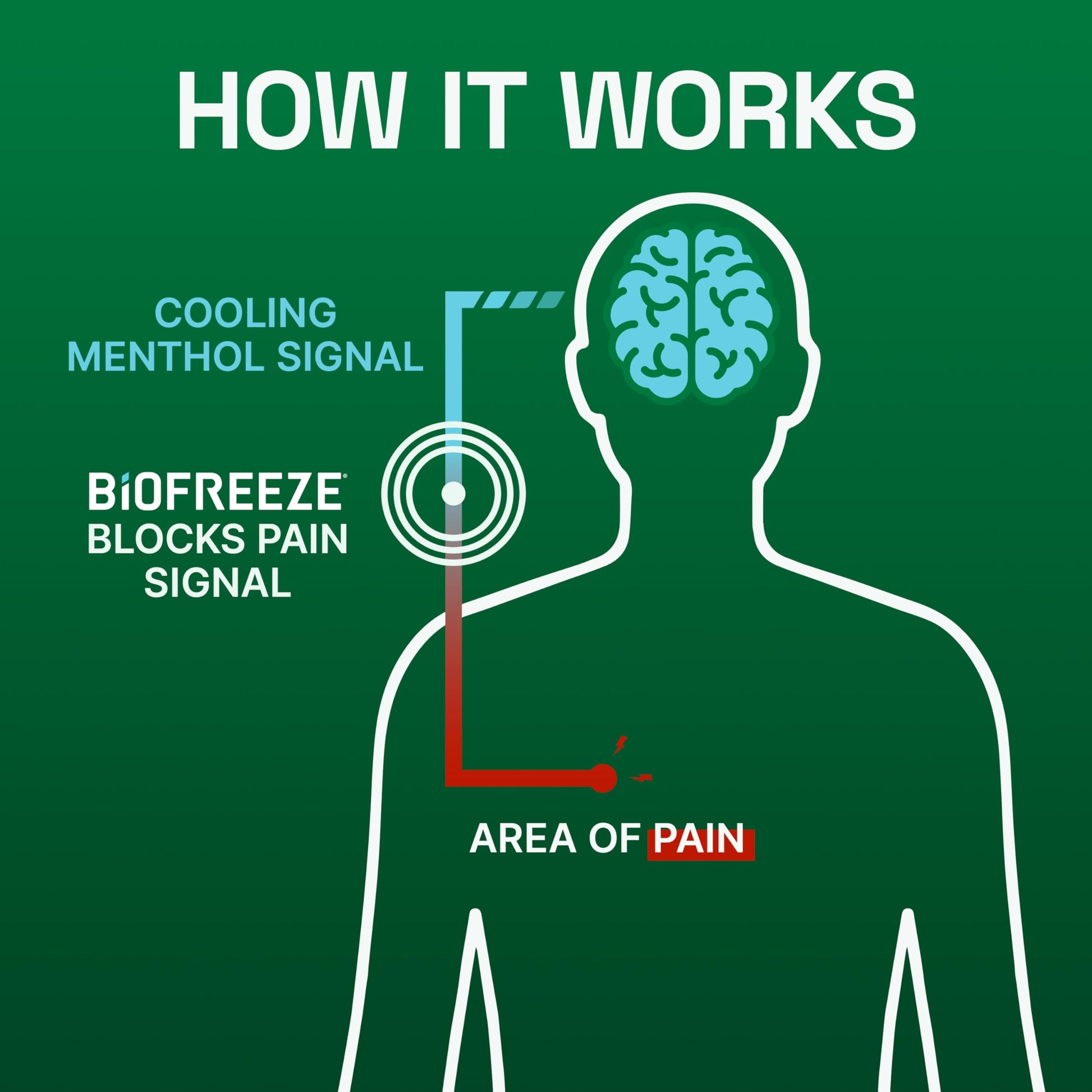 Biofreeze Dry Stick, Mess-Free Relief for Neck, Shoulder, Knee, Hip, Hand & Joint, Cooling Menthol Pain Relief Stick, Up to 100 Uses Biofreeze Au supplements