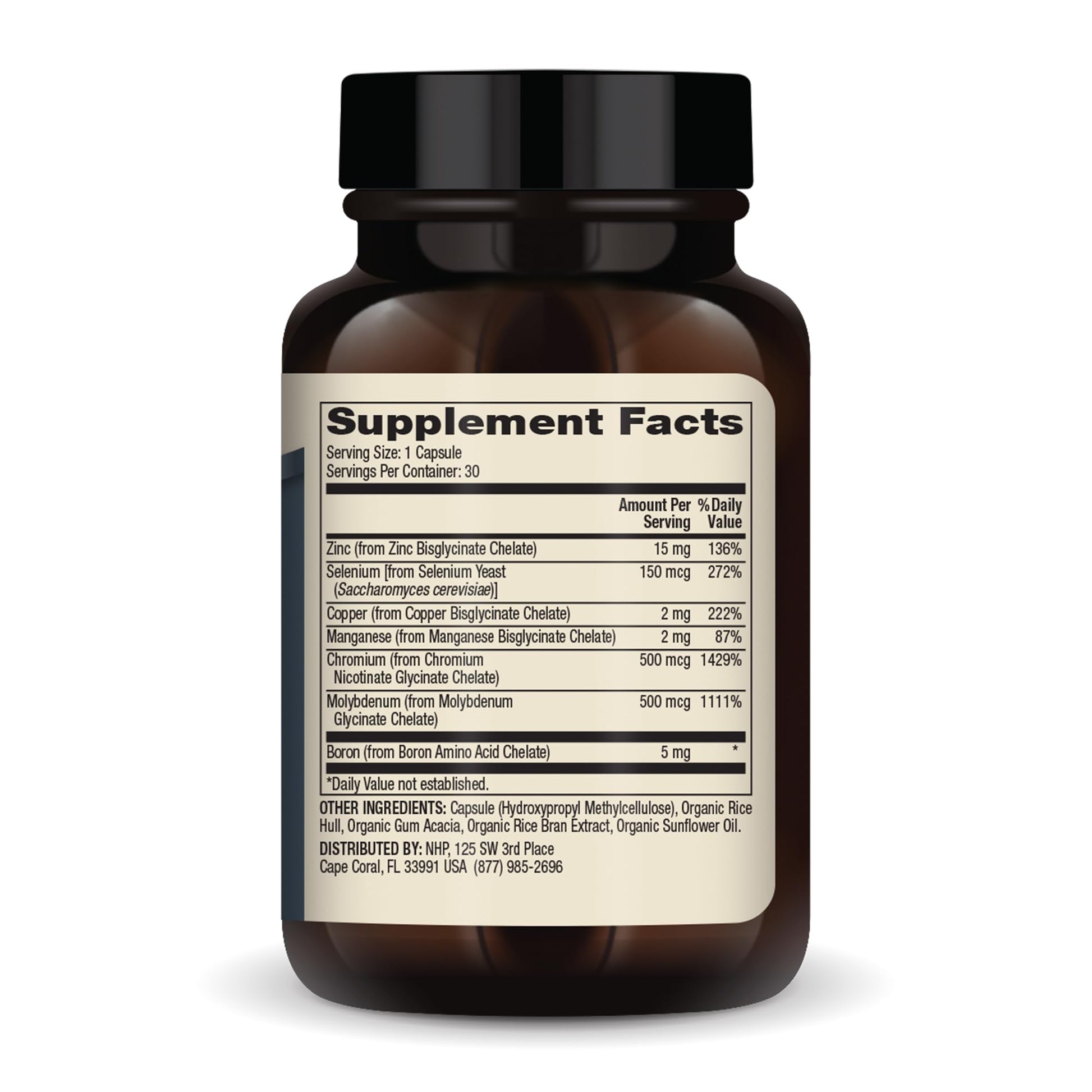 Dr. Mercola Essential Mineral Complex - Supports Cellular Health & Vital Functions - Zinc, Selenium, Copper, Manganese, Chromium, Molybdenum, Boron - 30 Capsules Dr. Mercola Au supplements